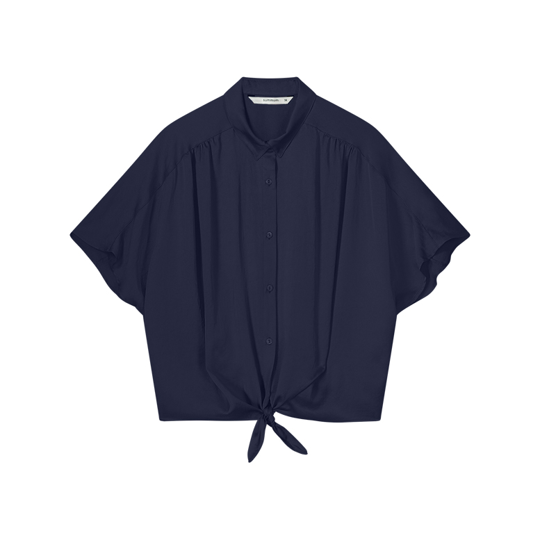 Bluse mit Schleifendetail