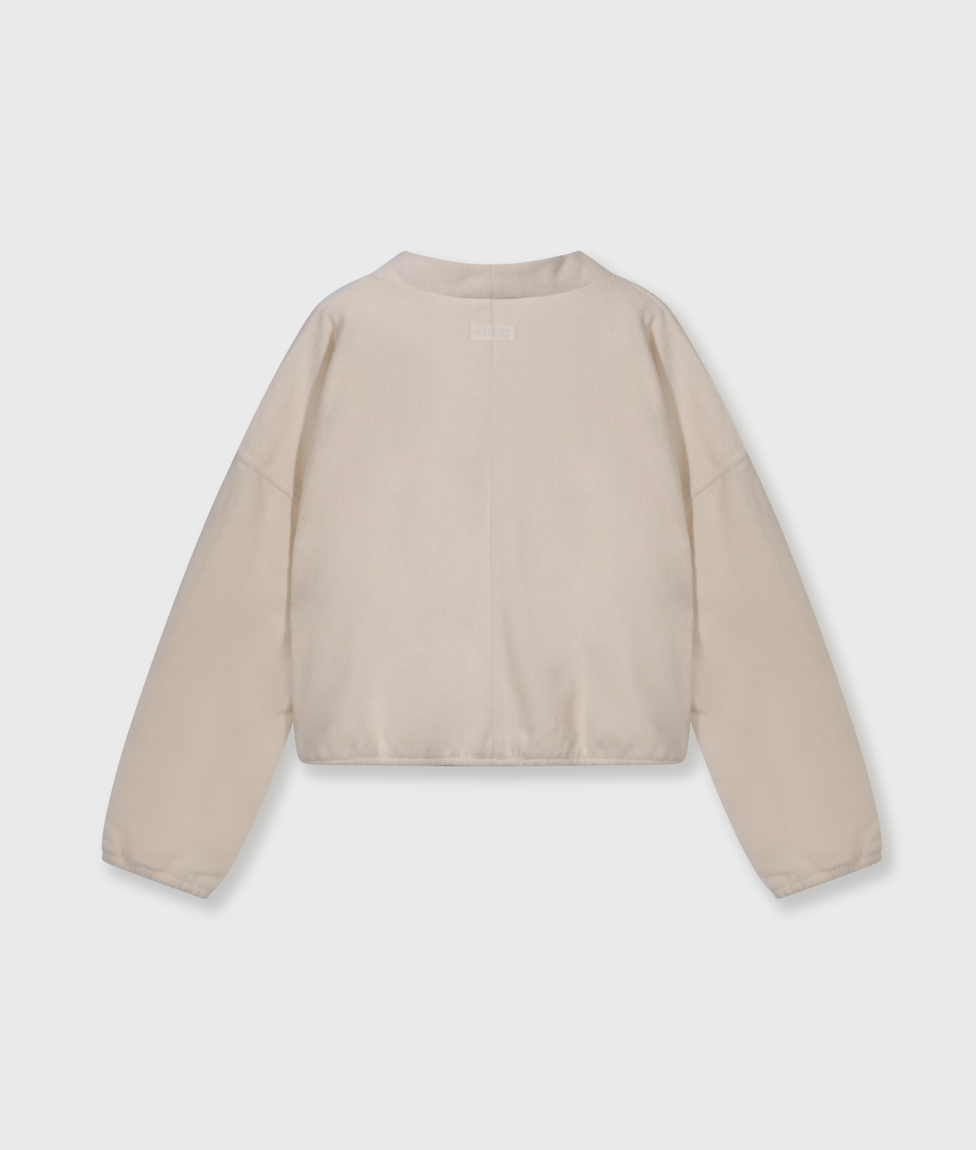  brushed baseball cardigan