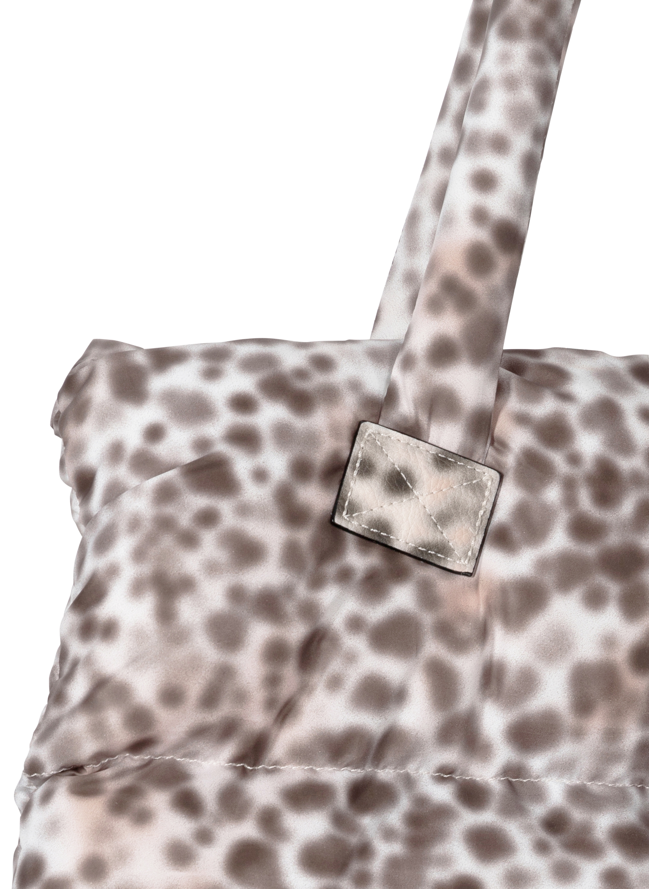  pillow tote bag leopard
