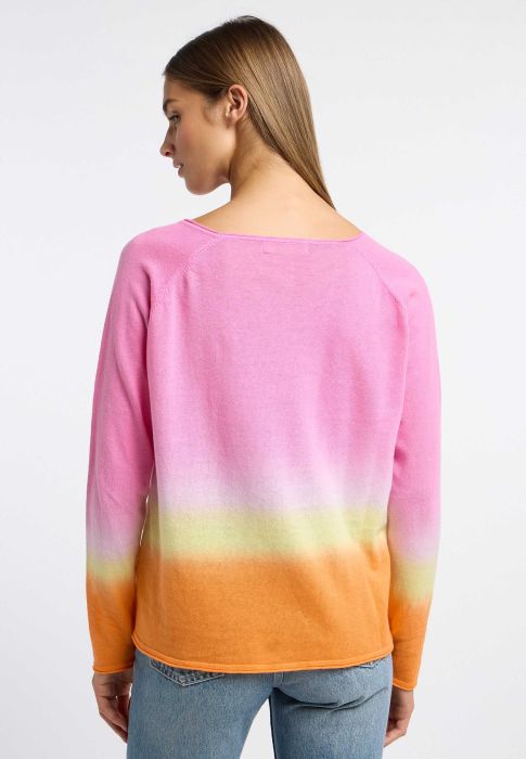 Ombre Farbverlaufpullover