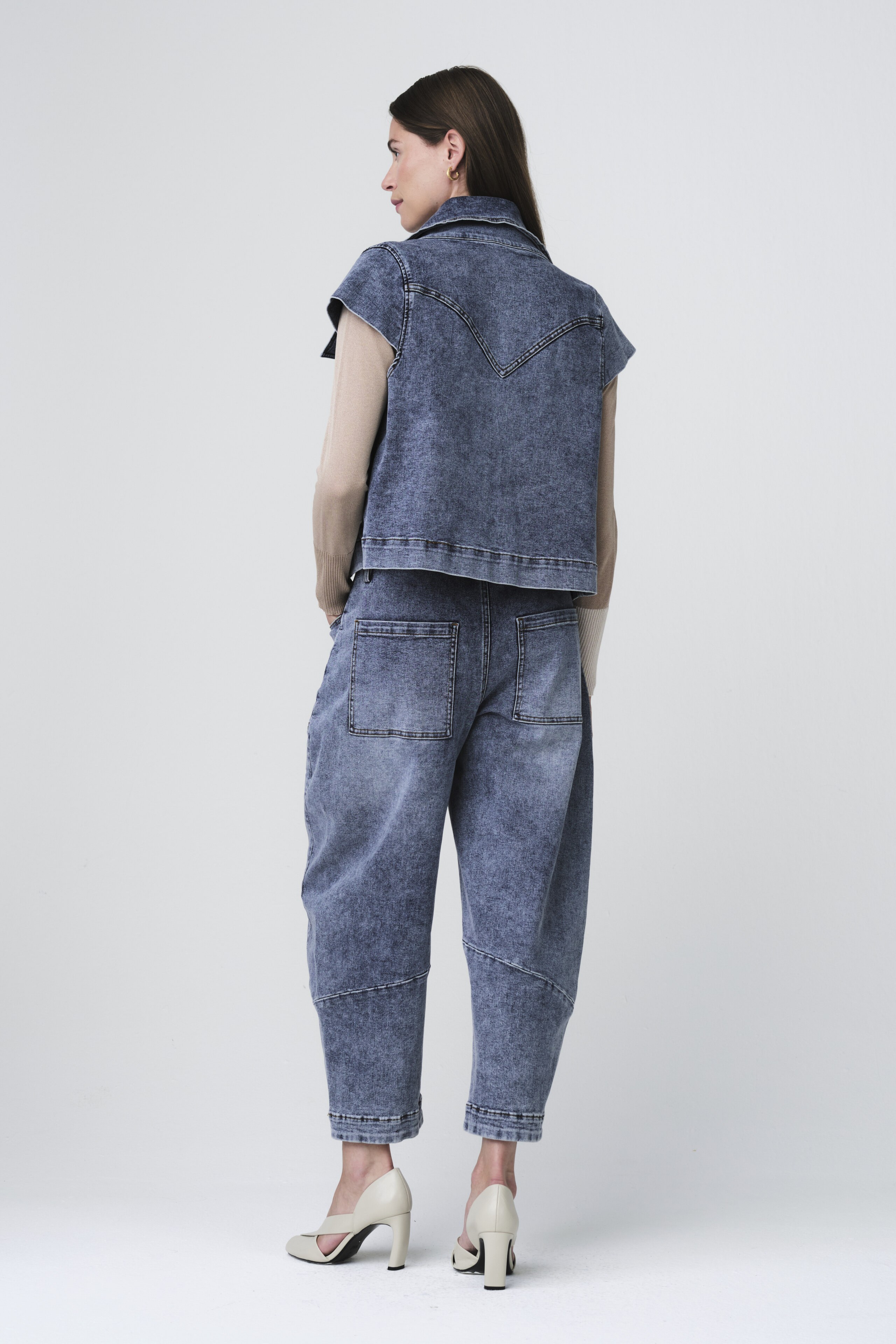 Boom Denim Vintage Vest