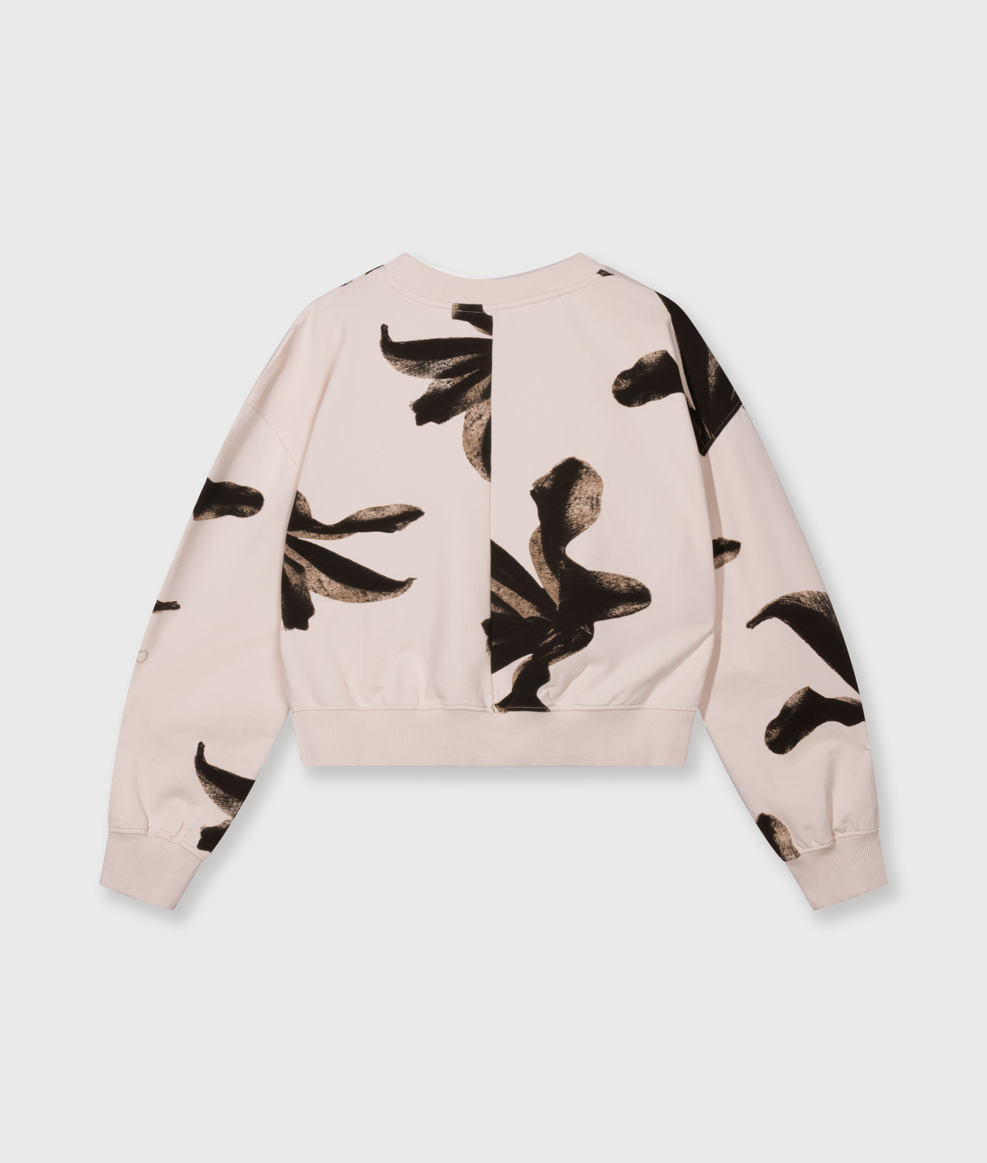  cropped sweater flower