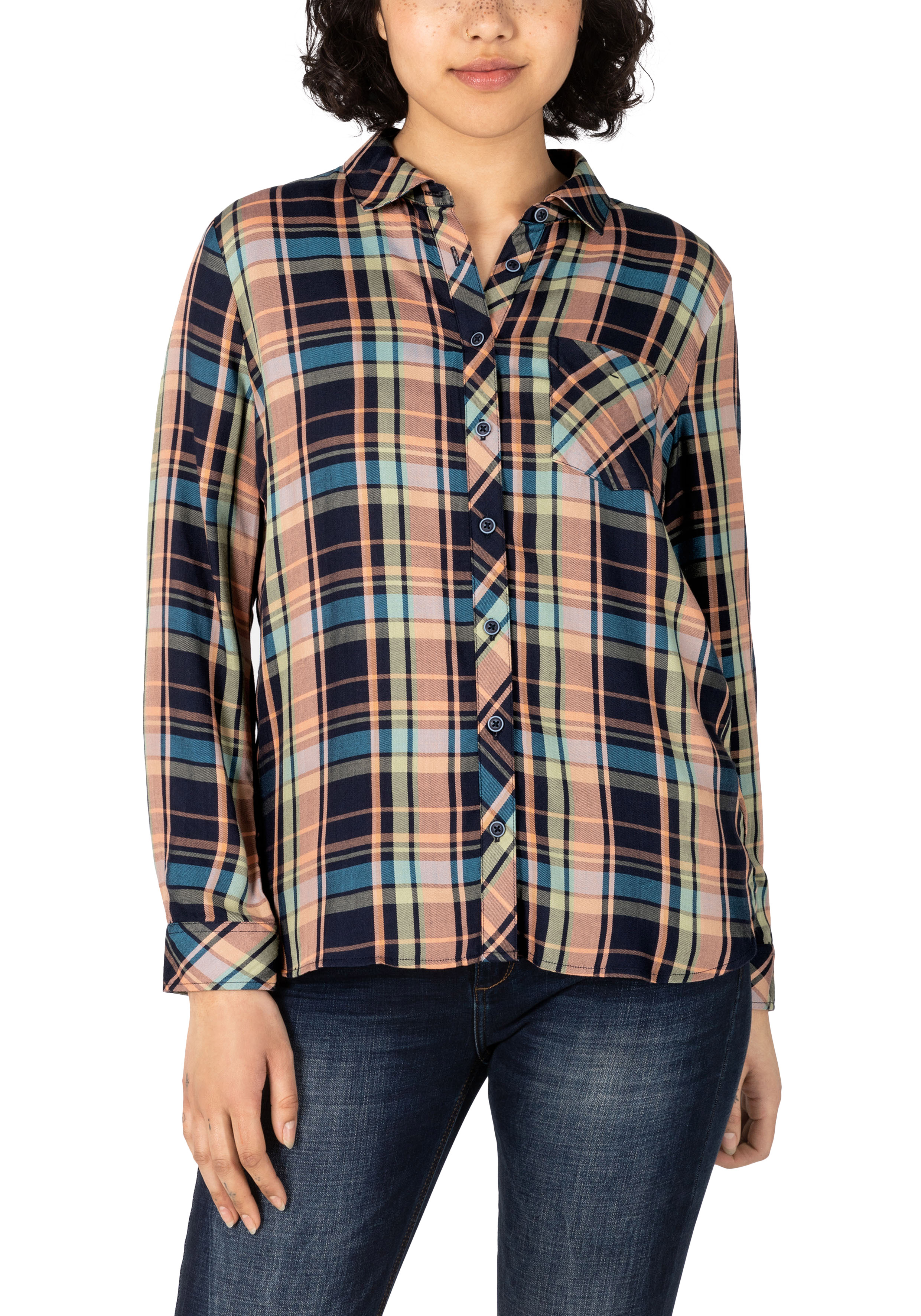 Boyfriend Fit Blouse