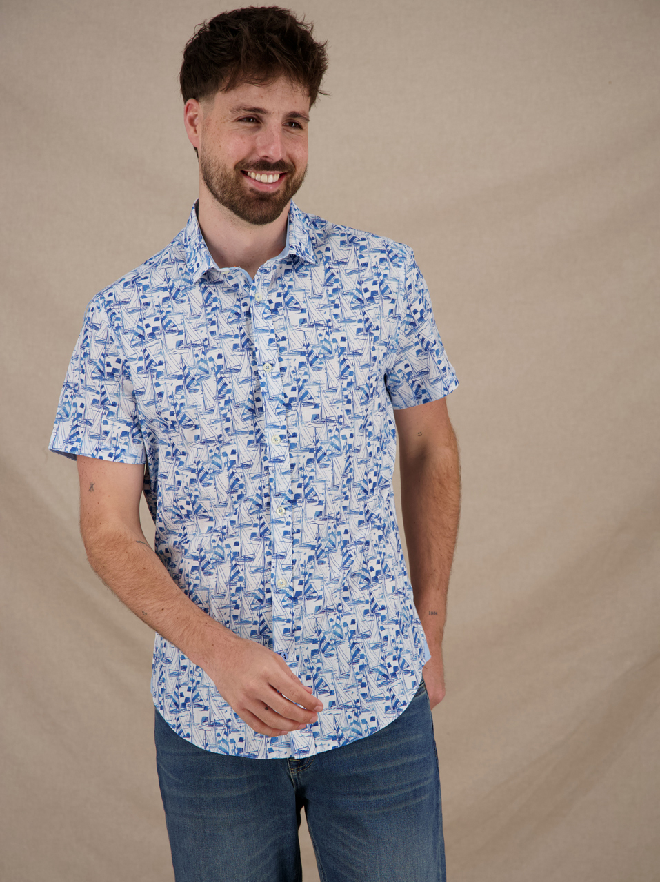 Shirt  sailing boats