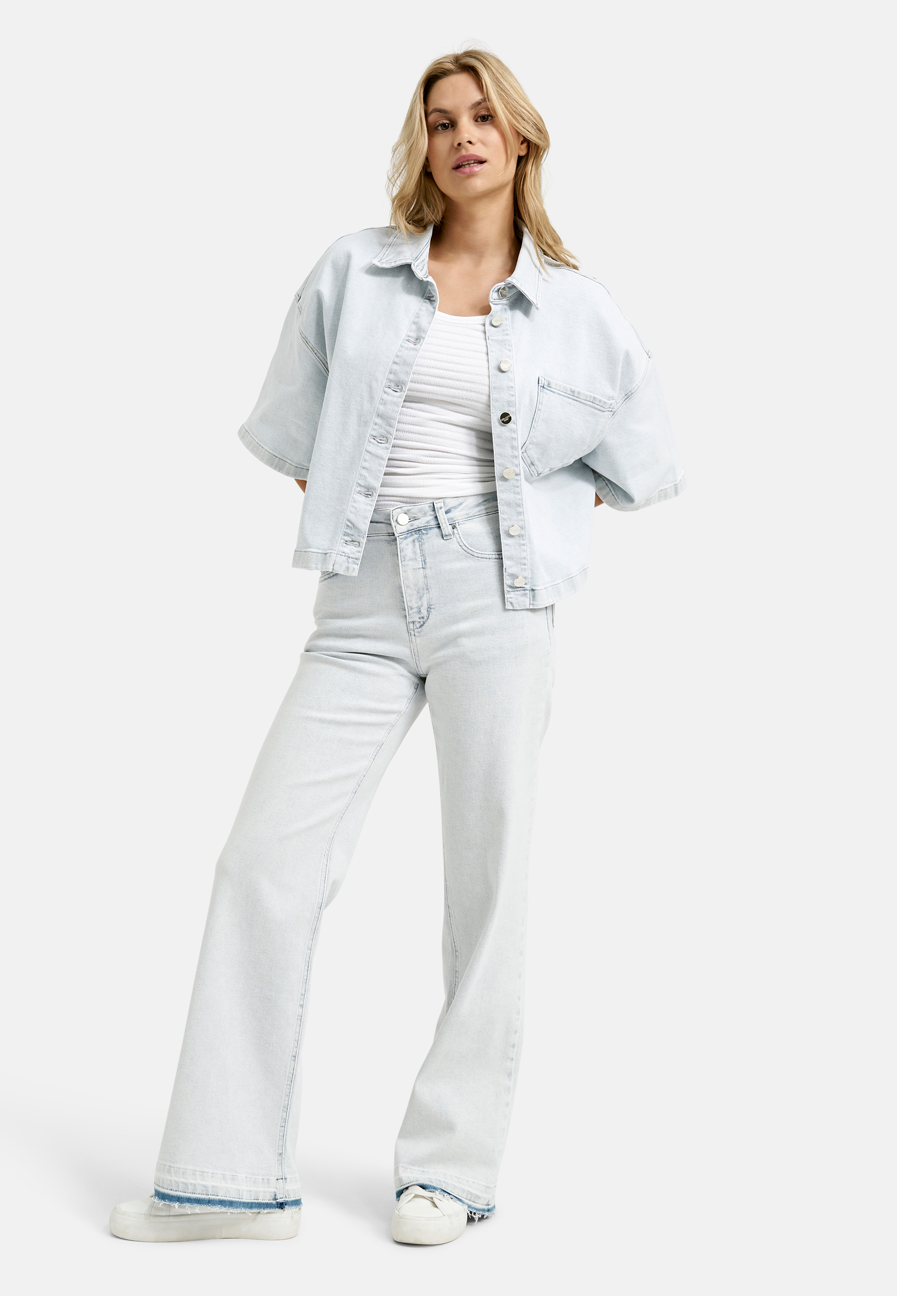 Boxy Jacket light denim