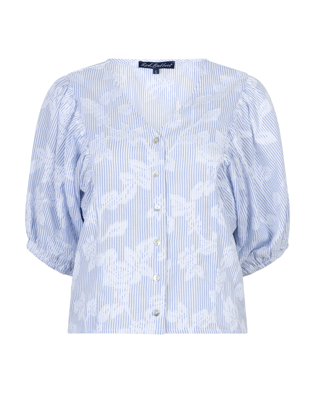 Bluse Stripe and Flower