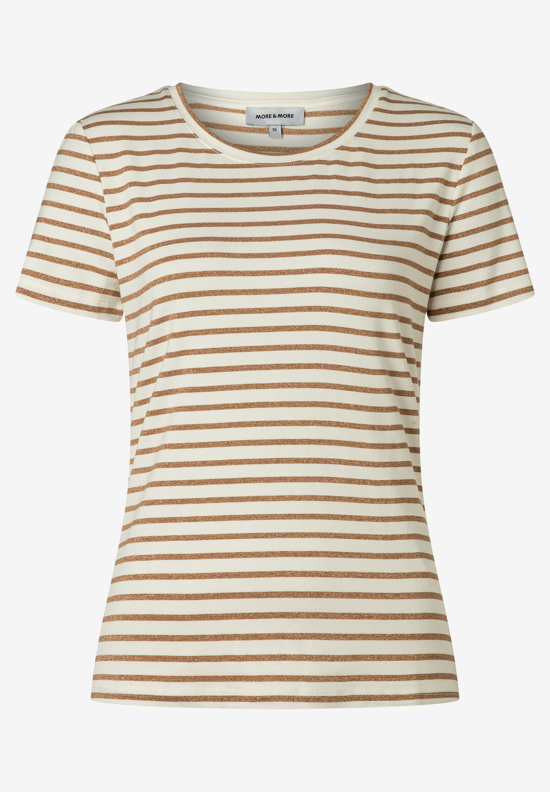  Streifenshirt mit Glanzfaden