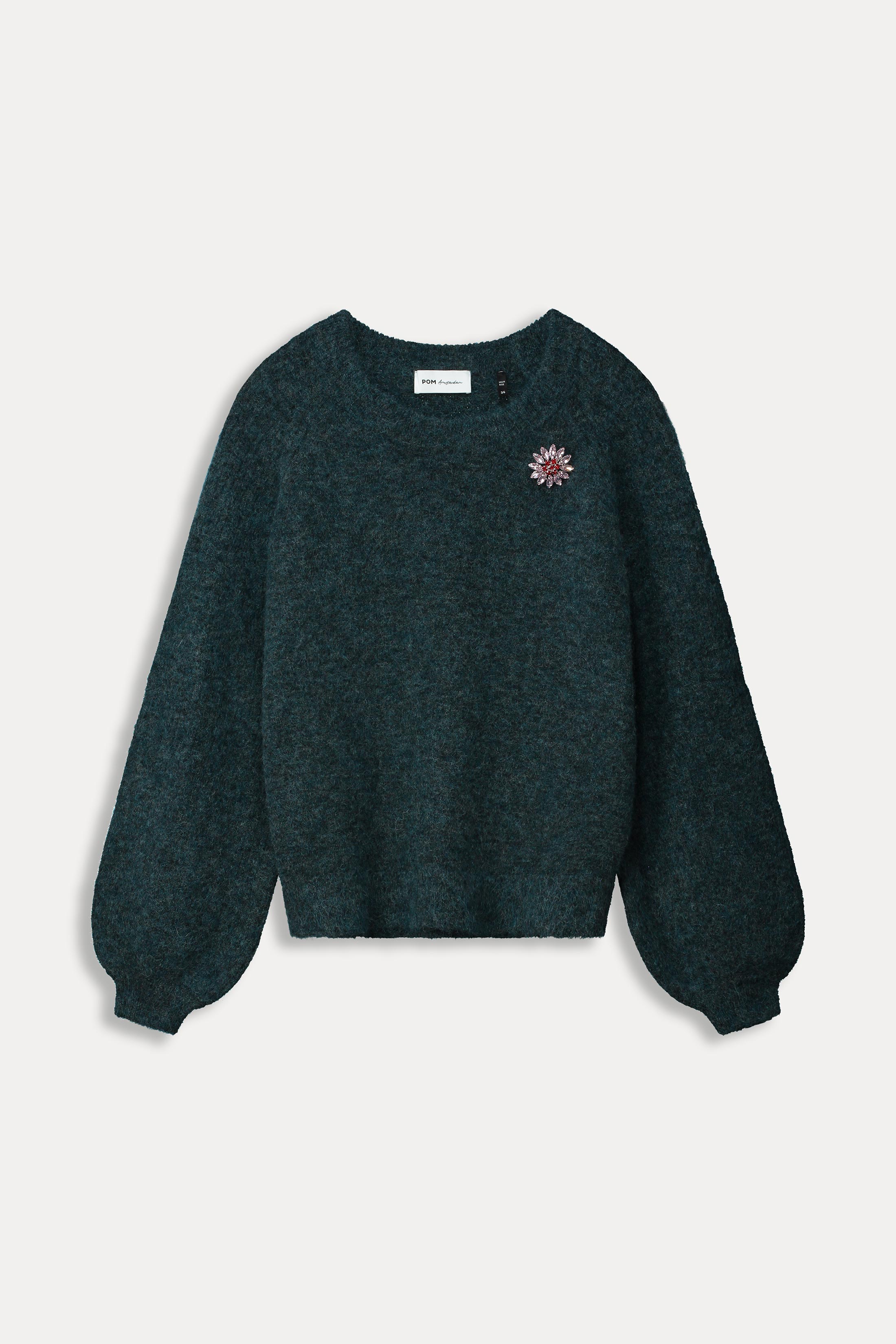 PULLOVER - Teal Green