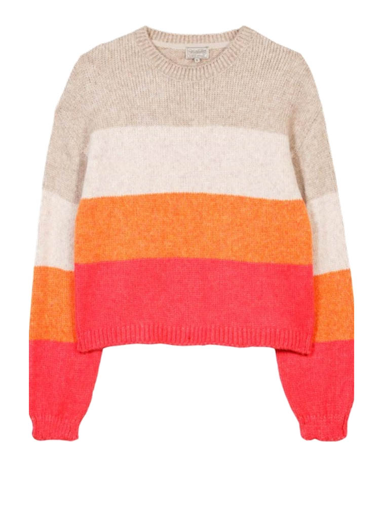 Pullover Ammi Wool Soft Touch Striped