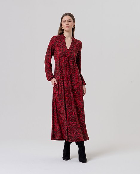 Damastkleid