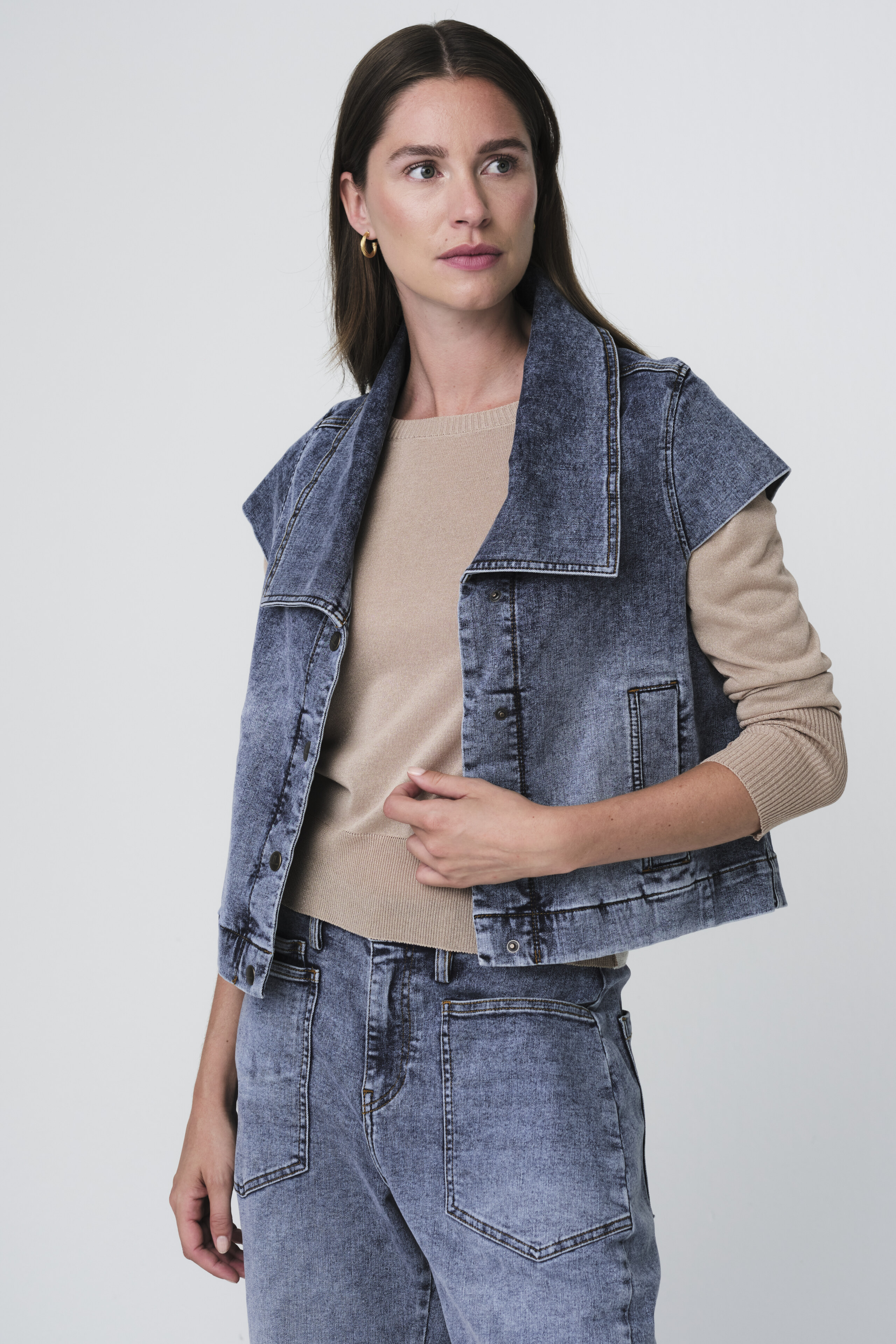 Boom Denim Vintage Vest