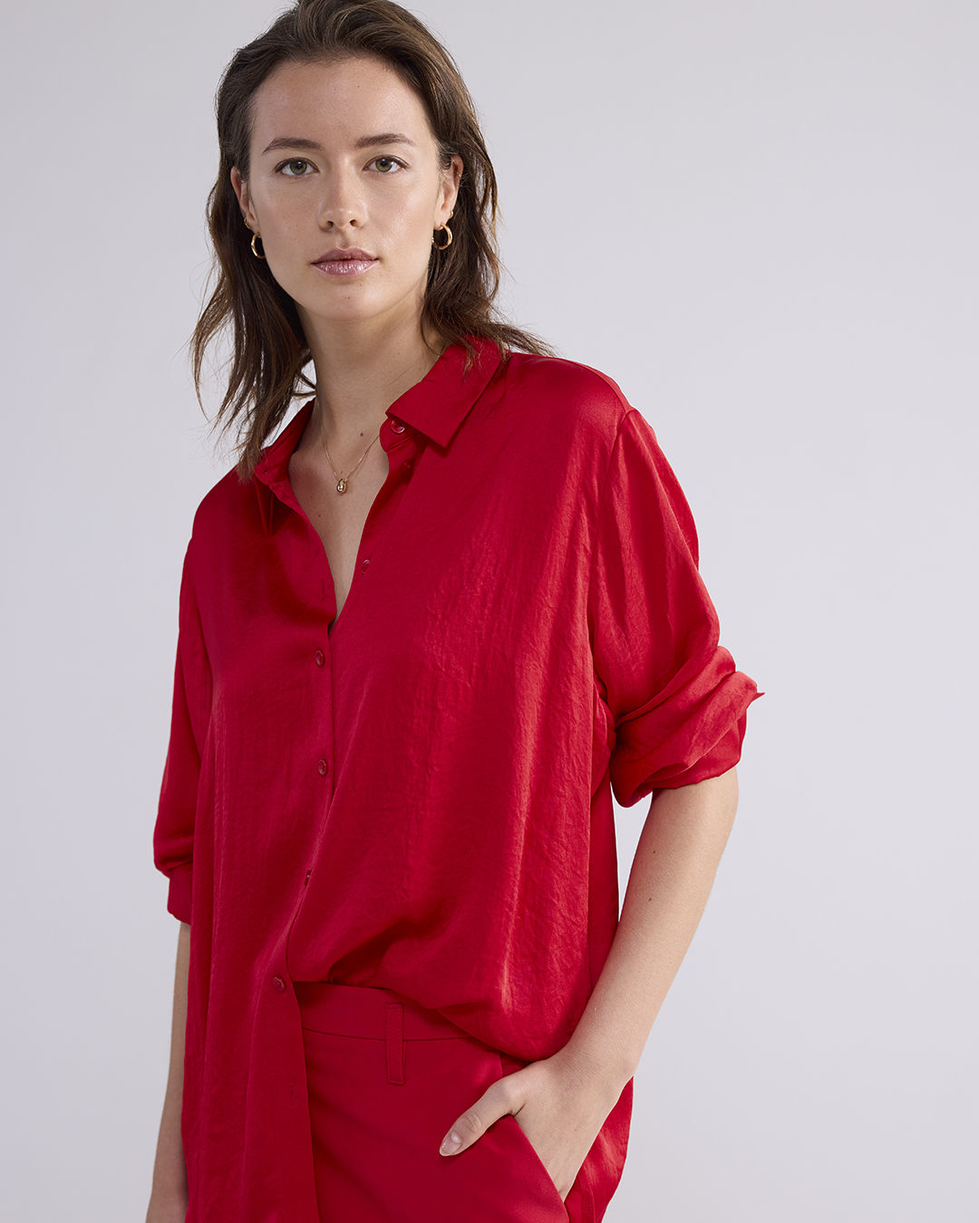 Bluse rot