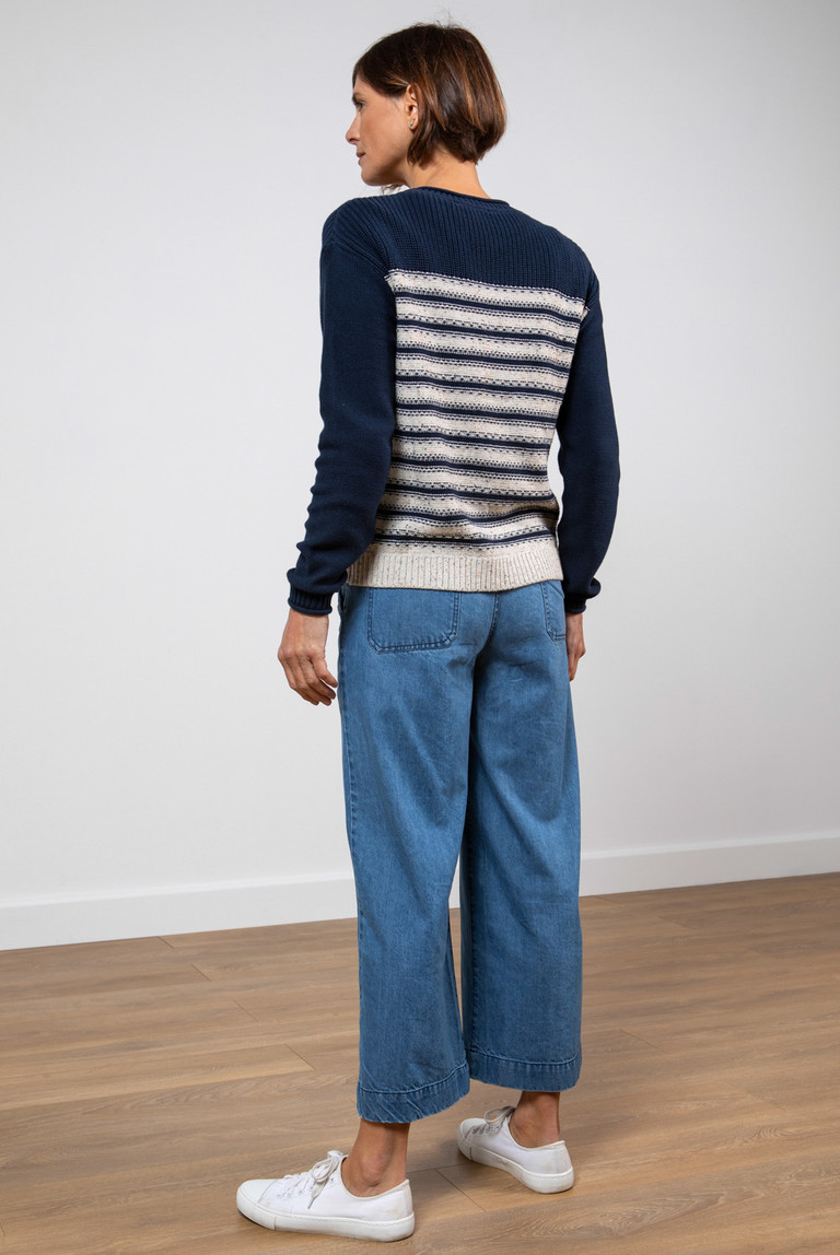 Lily RUBY CROP HOSE DENIM