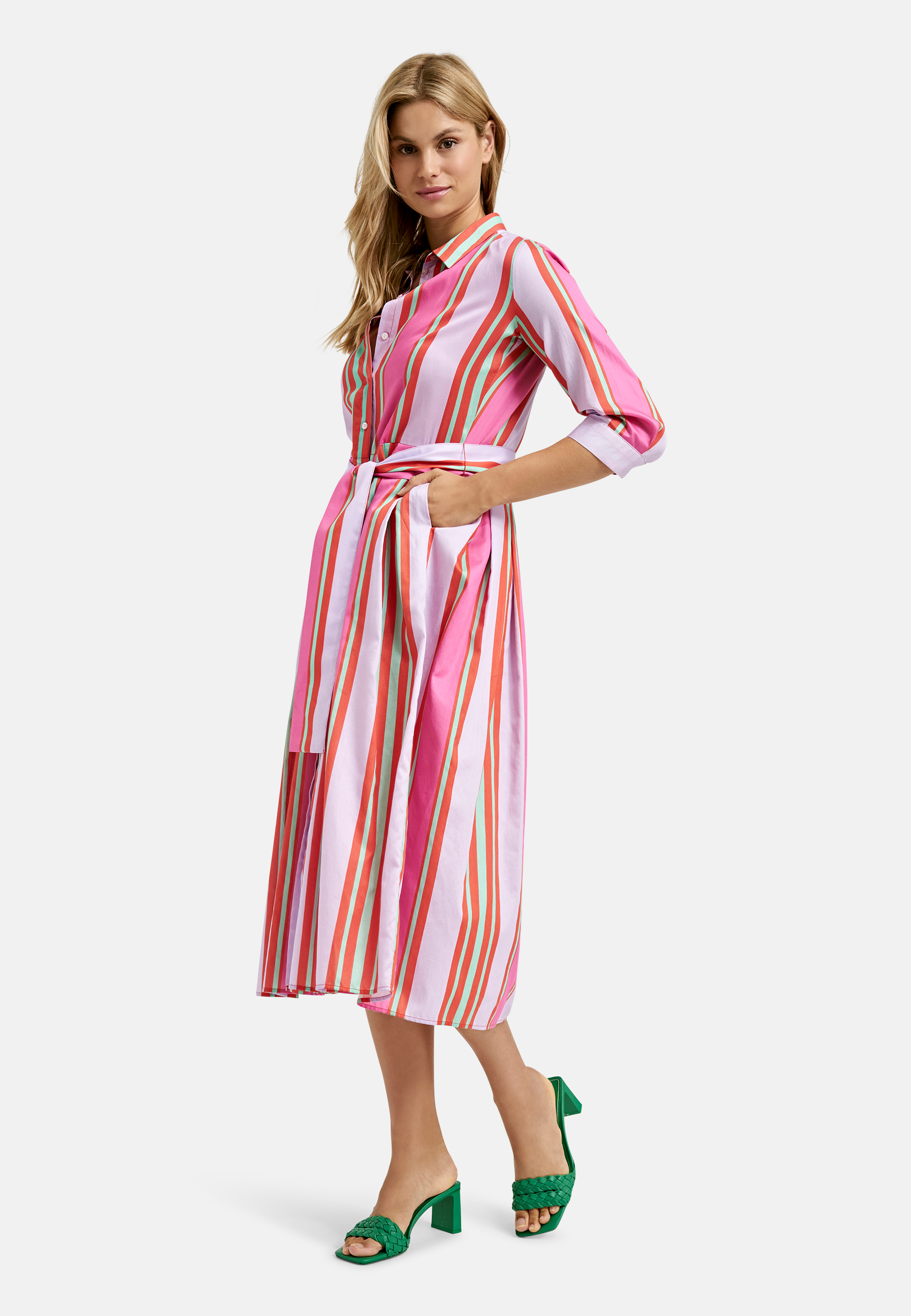 Kleid poppy print