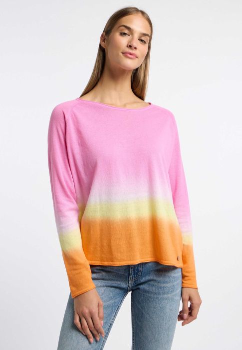 Ombre Farbverlaufpullover