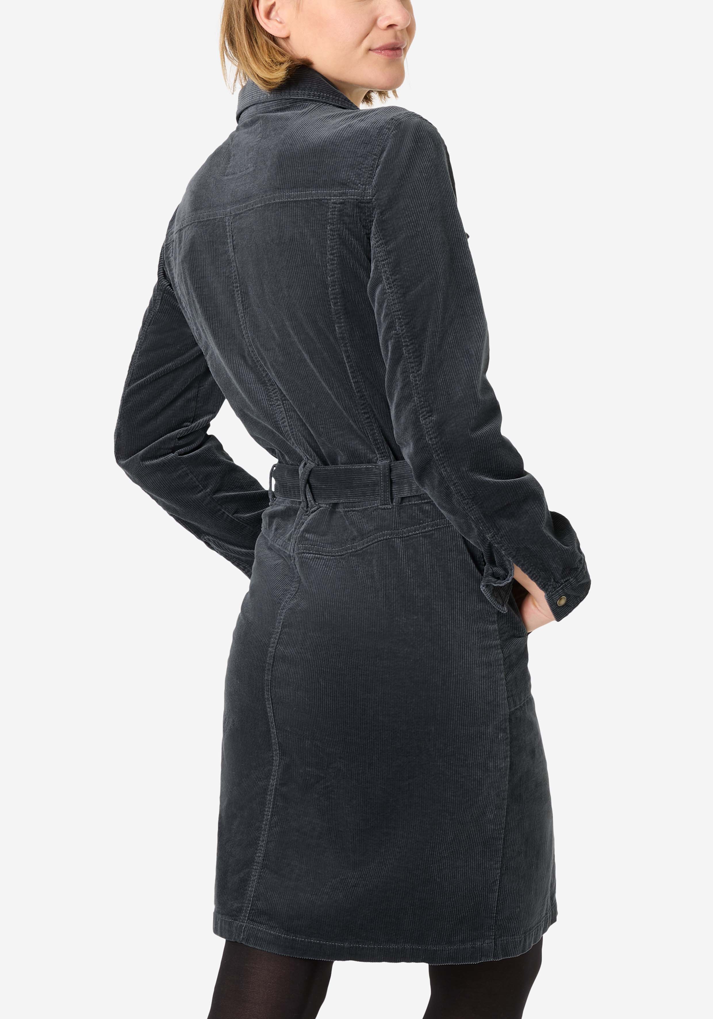 Cordhemdkleid
