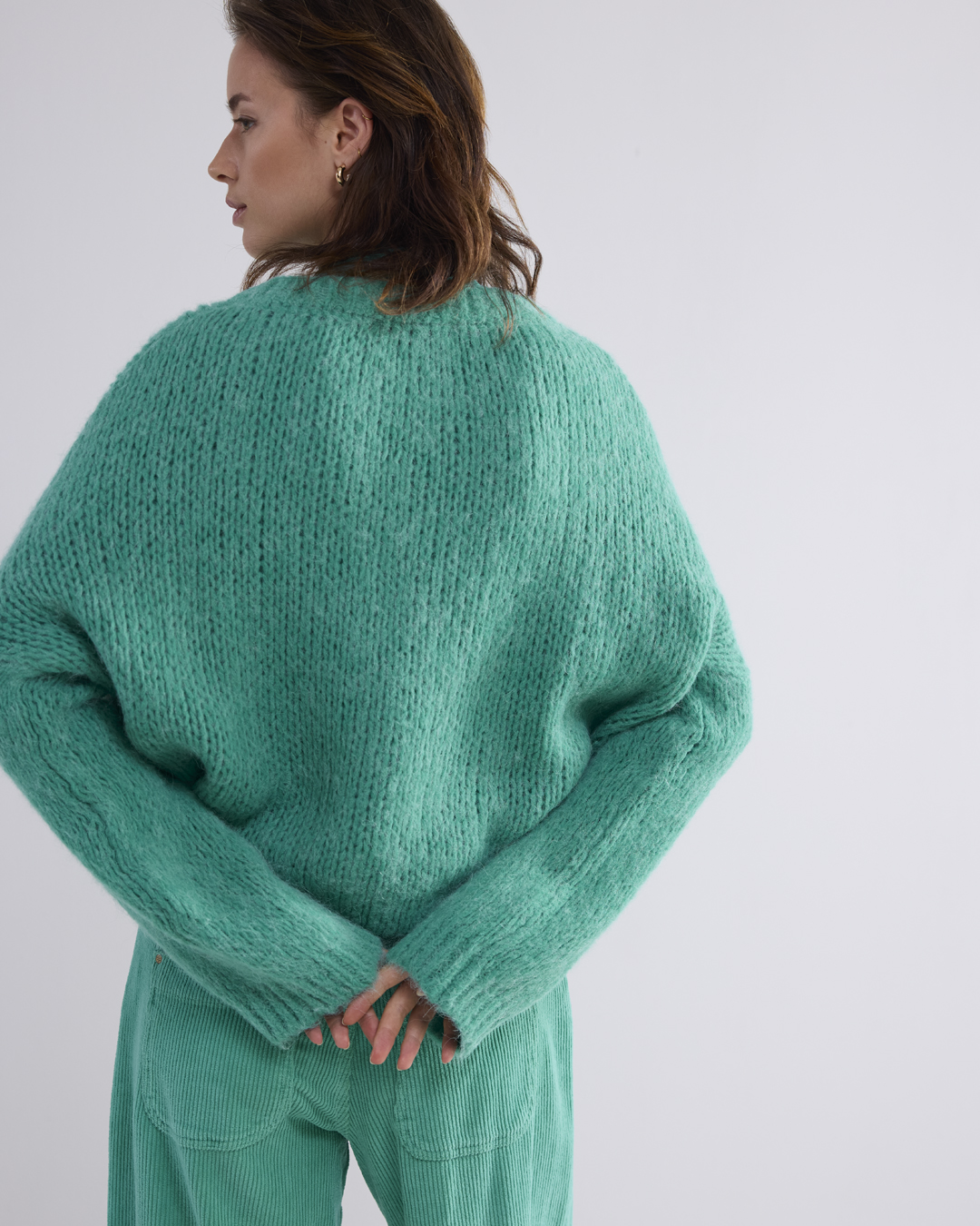 Boxy Grobstrickpullover