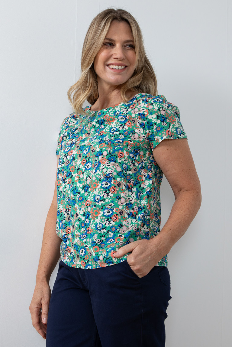 Lily ROSALI TOP WILDBLUME