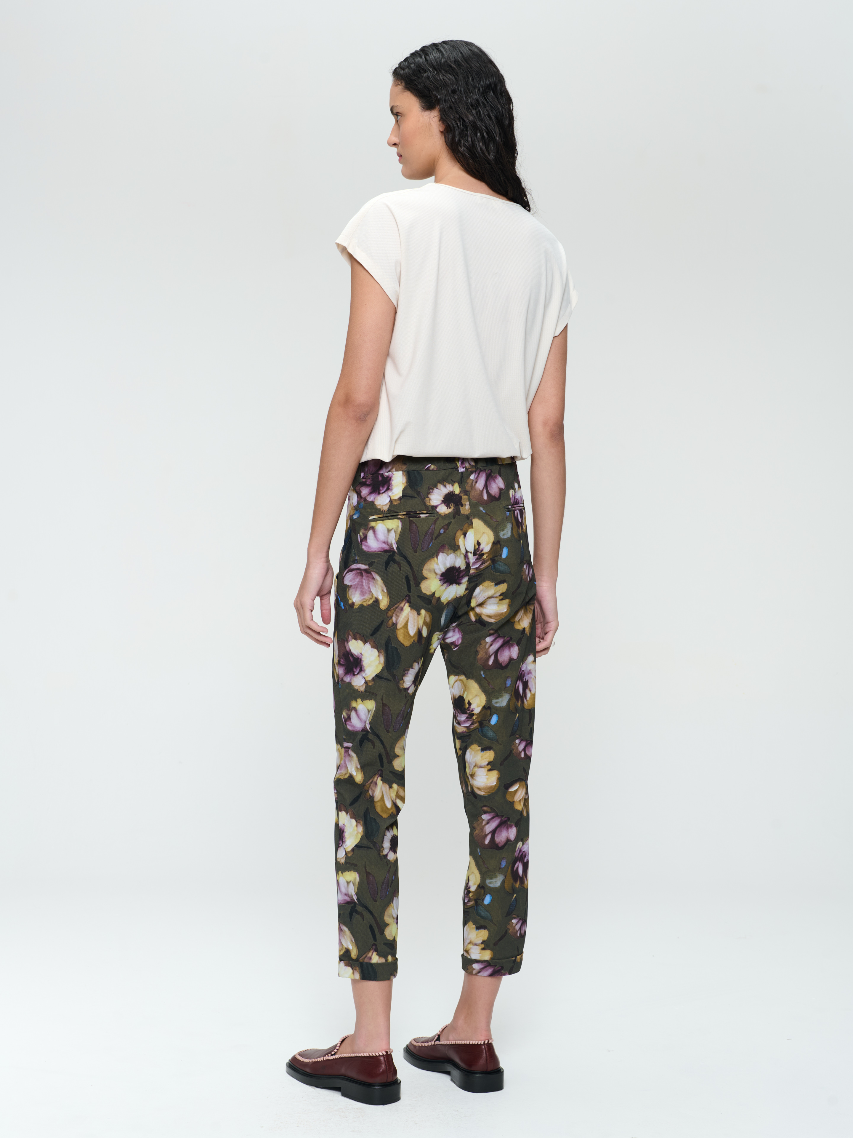  Zella pants print technical jersey