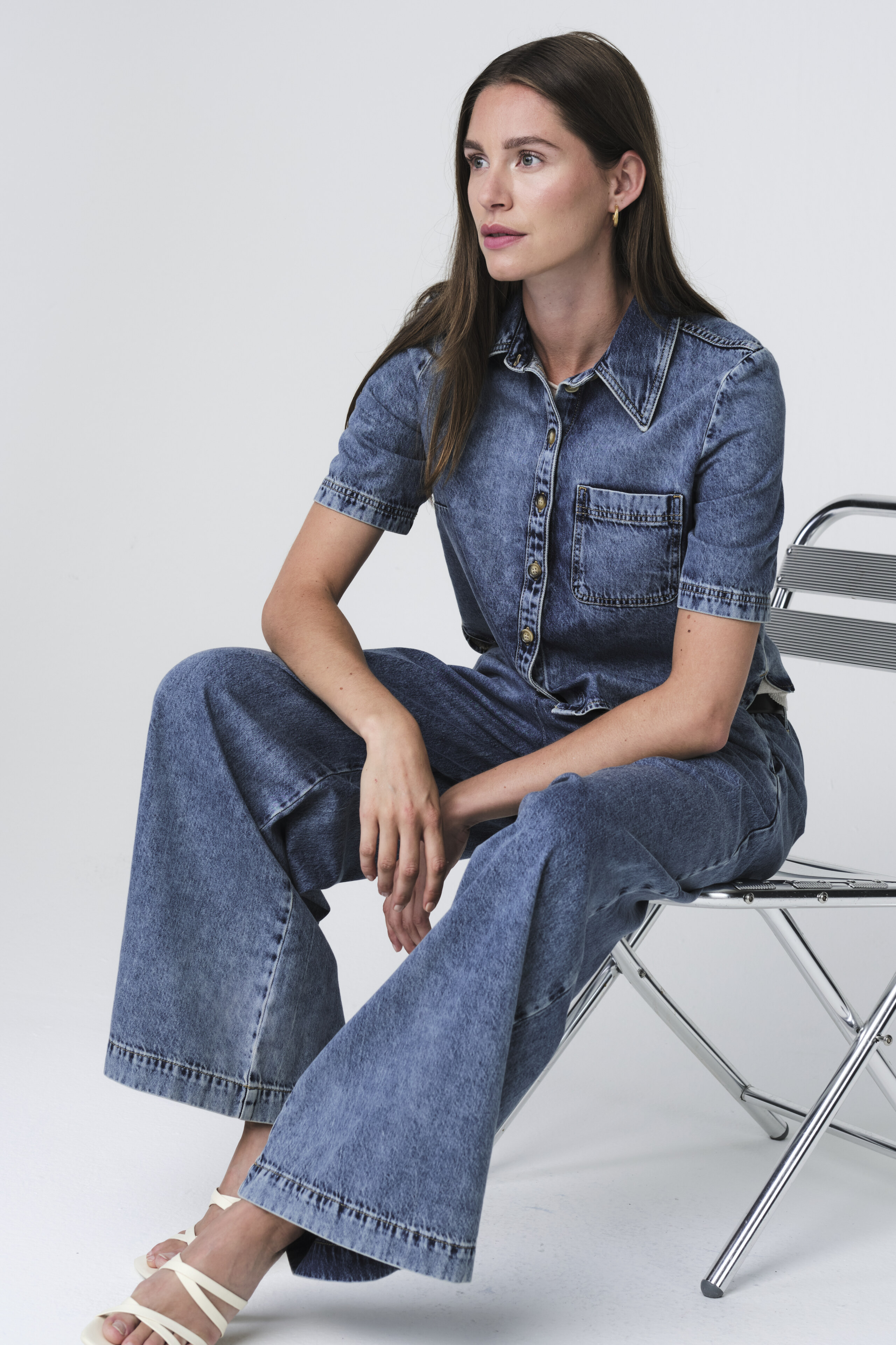 Cross hopcar denim shirt 