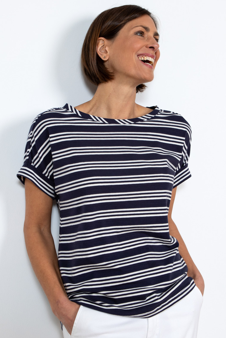 Lily CASTAWAY TEE BASIC STRIPE