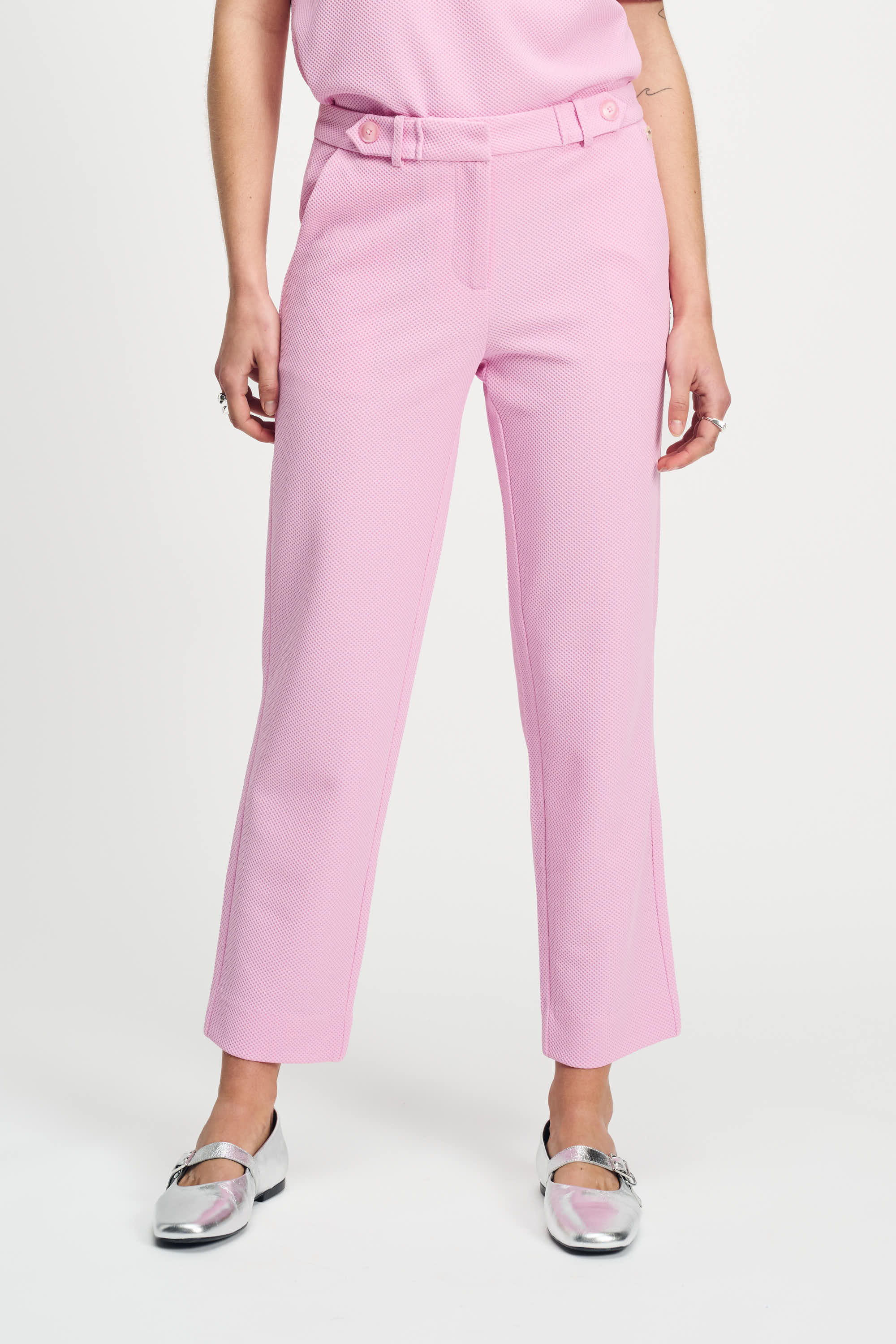 PANTS - Tapered Rose Pink