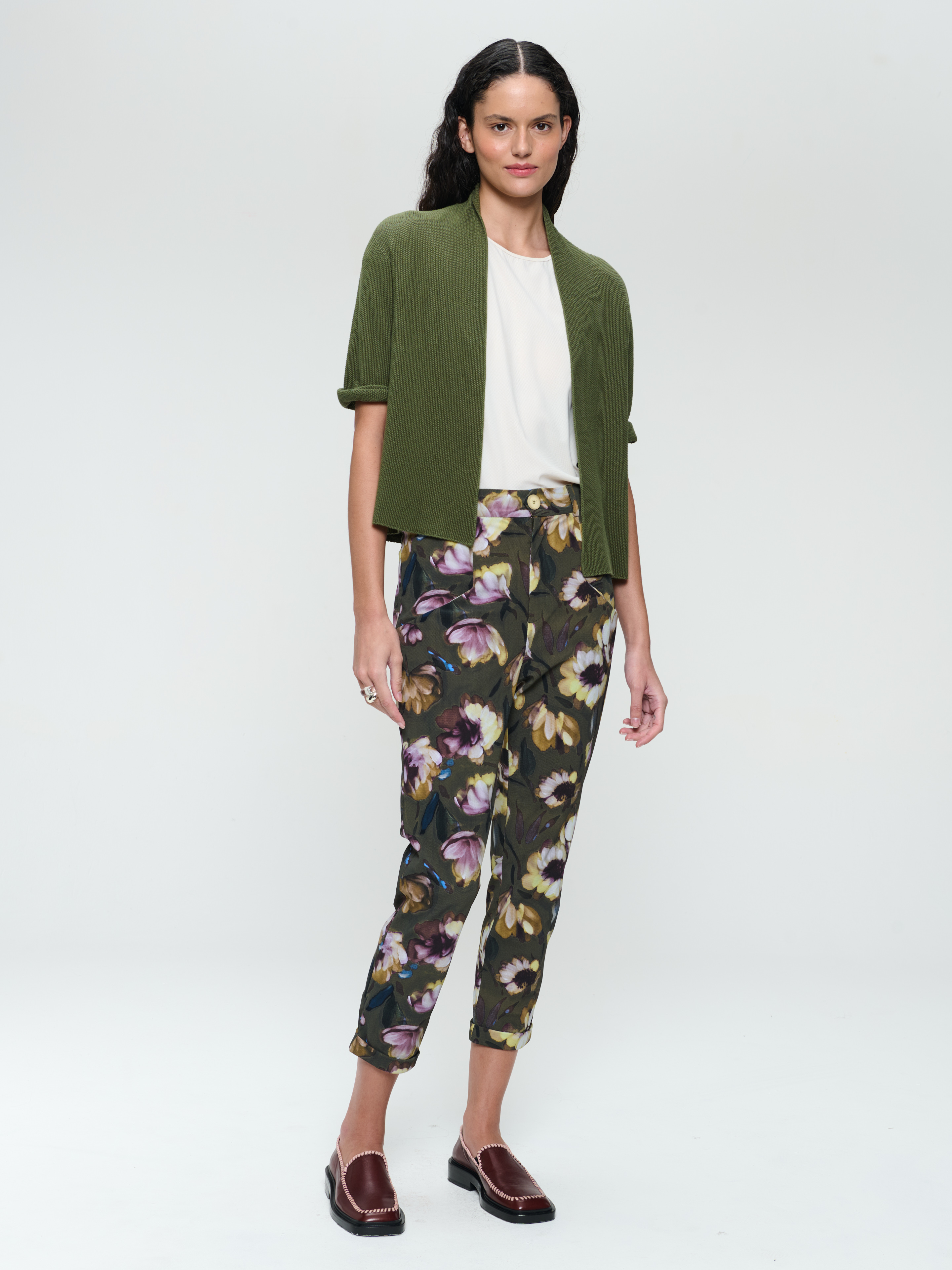  Zella pants print technical jersey