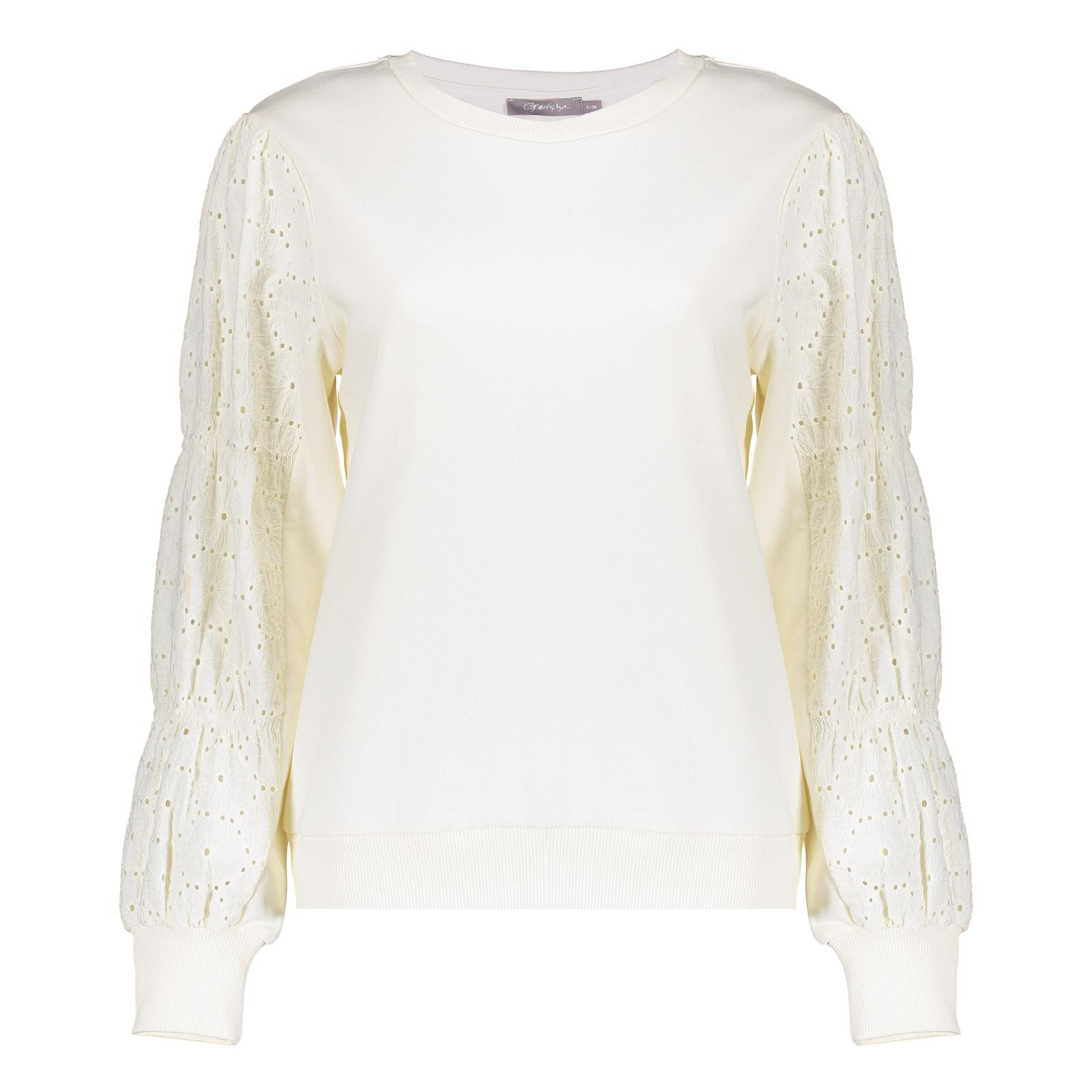 GEISHA Sweatshirt mit Stickerei