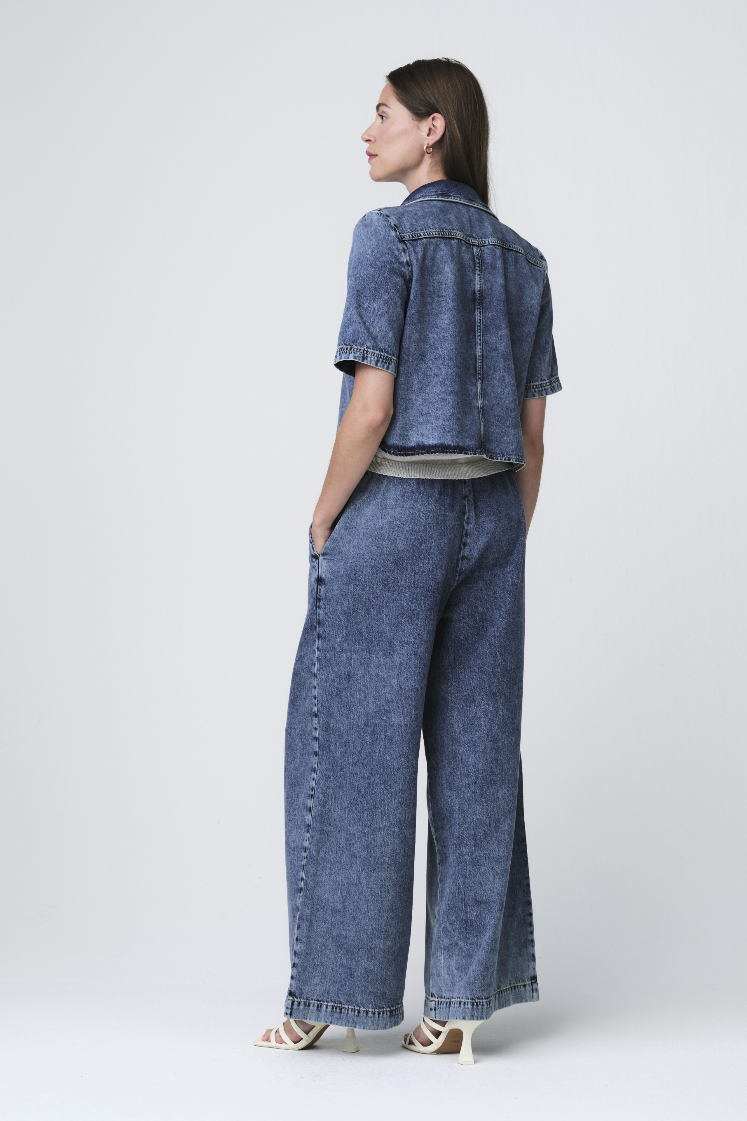 Cross hopcar denim shirt 