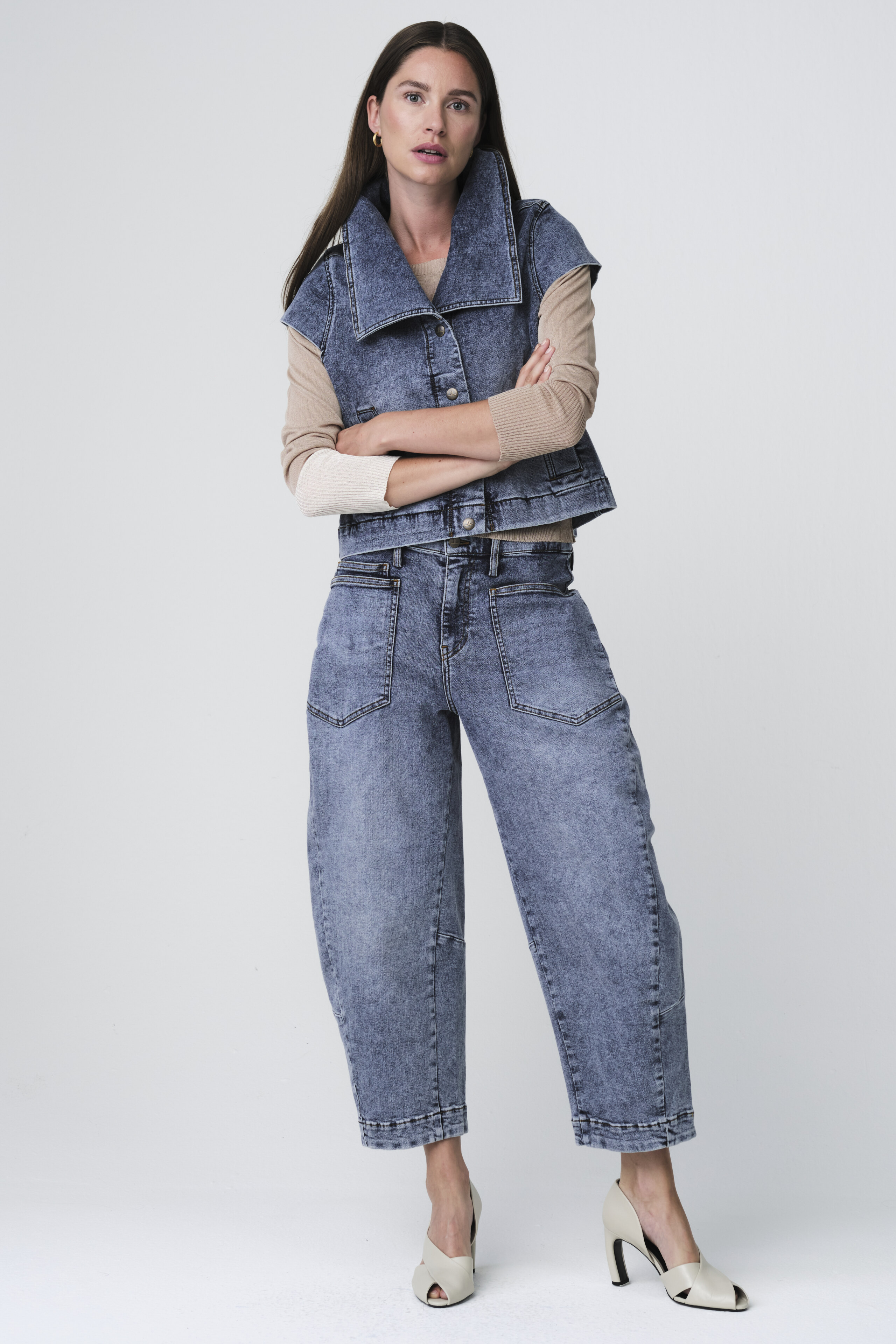 Boom Denim Vintage Vest