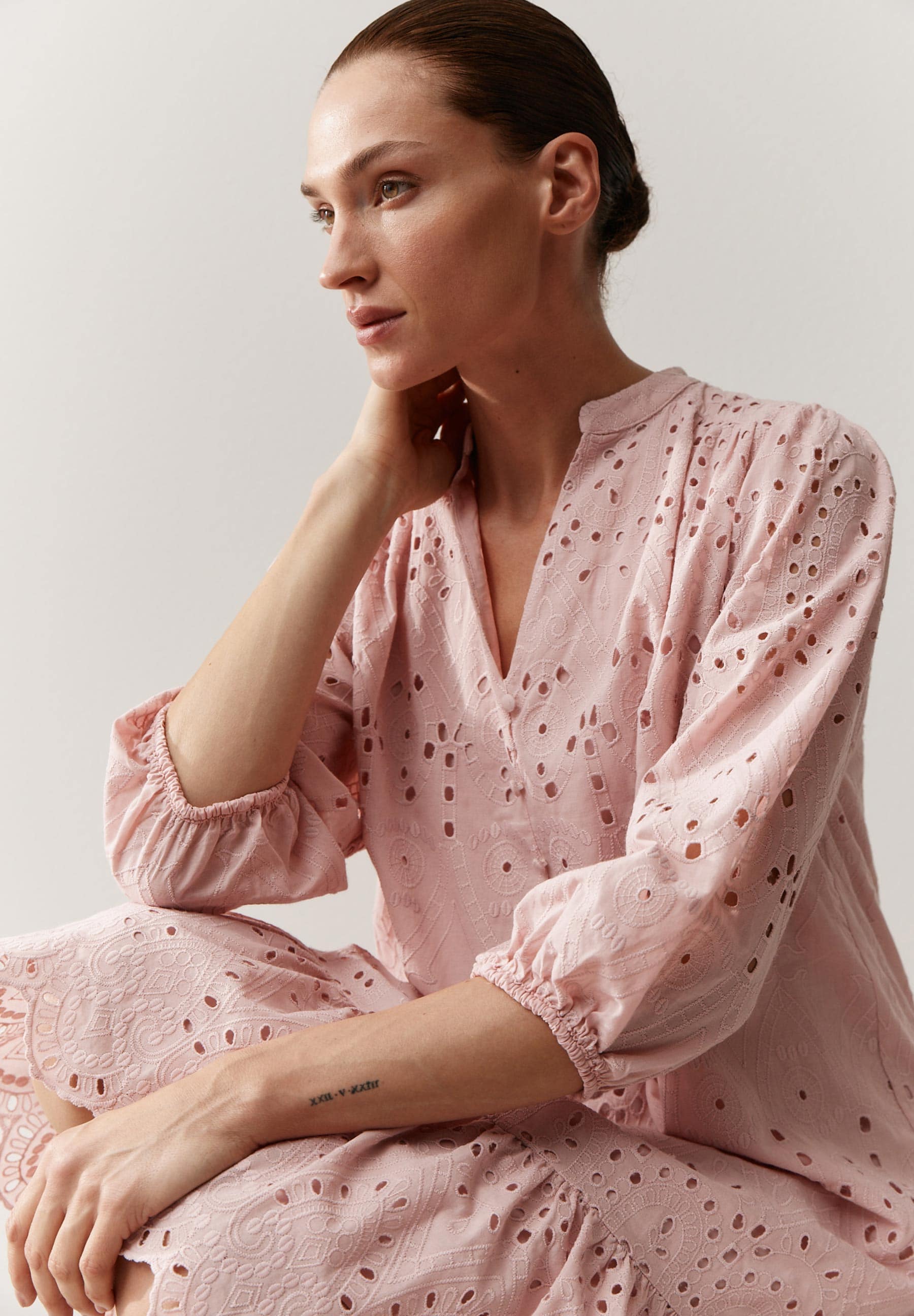Broderie Anglaise Kleid