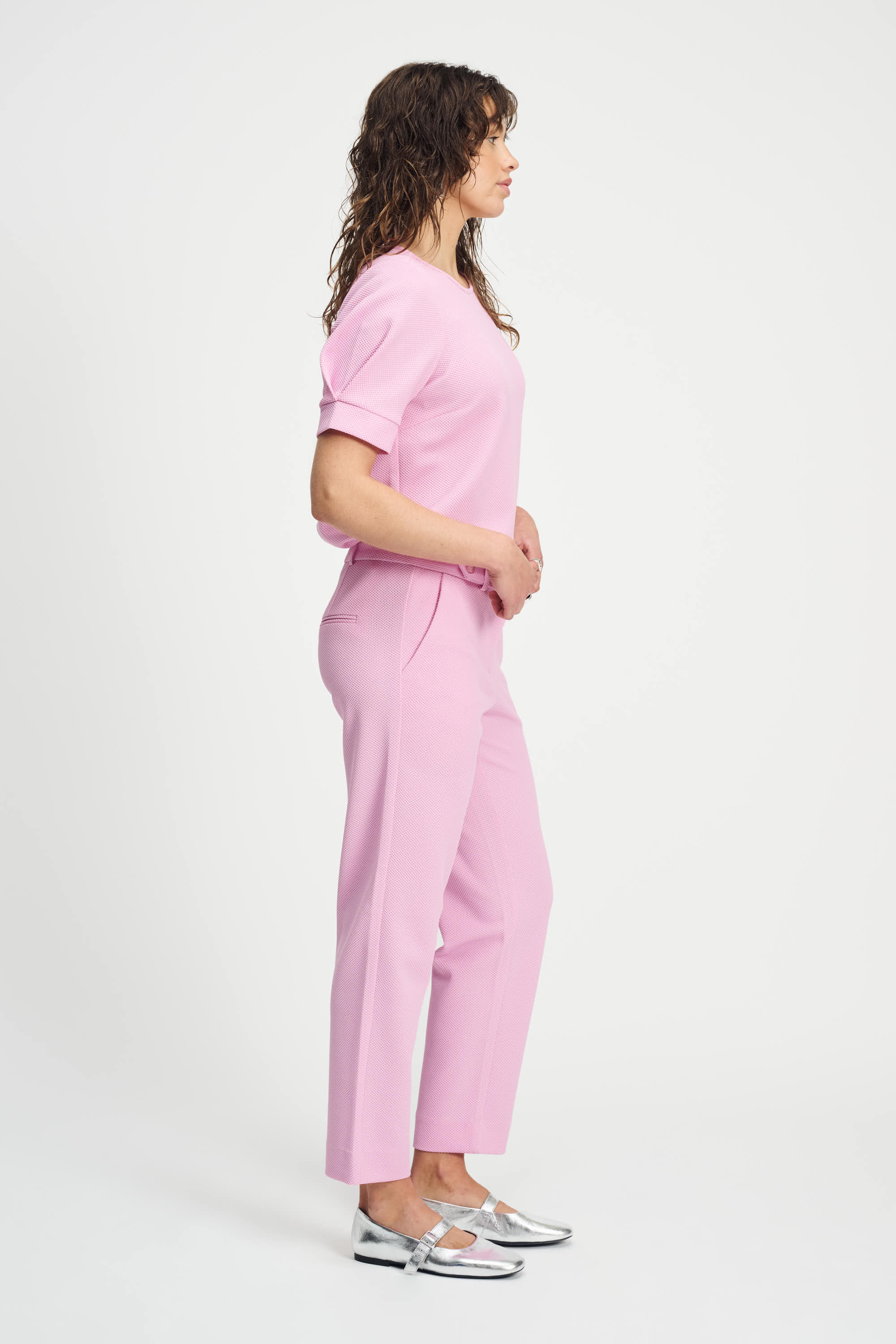 PANTS - Tapered Rose Pink