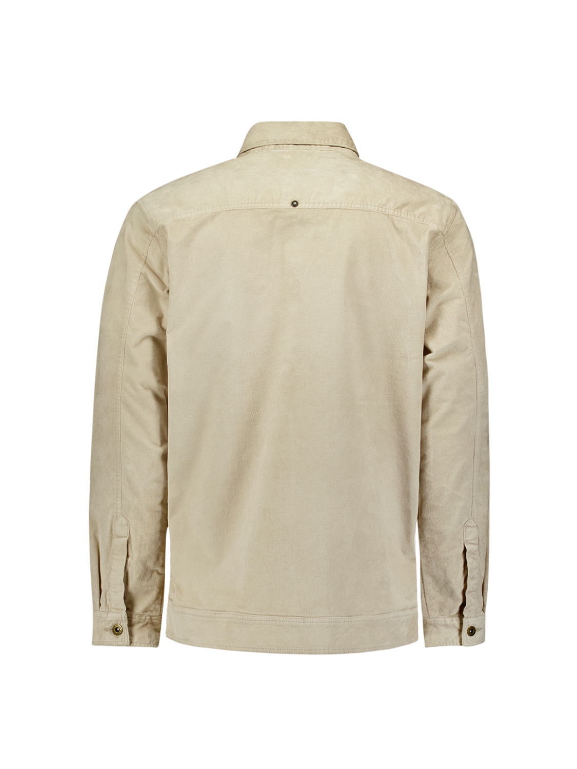  Overshirt Button Closure Fine Corduroy Stretch