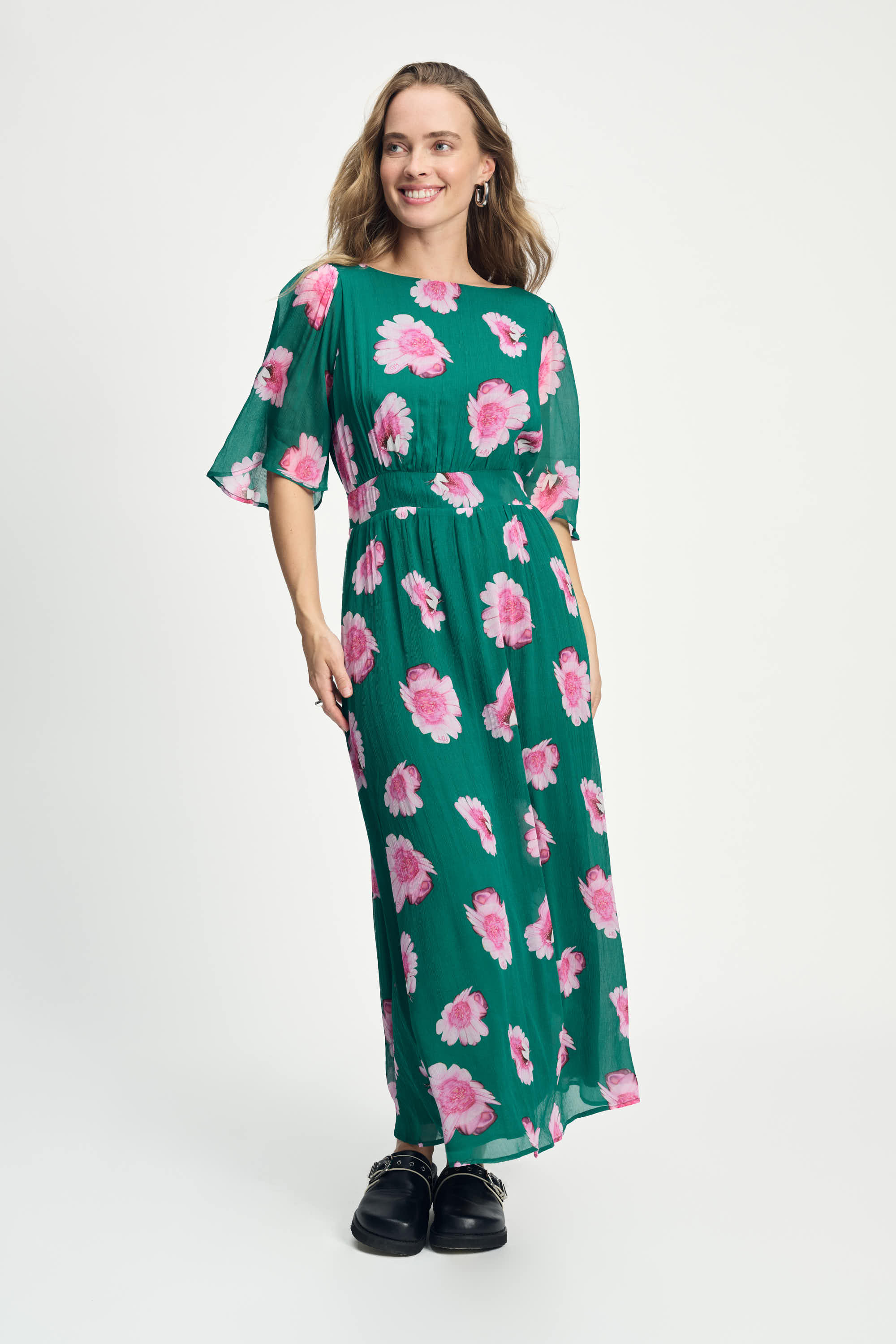 DRESS - Meadow Flowers Green