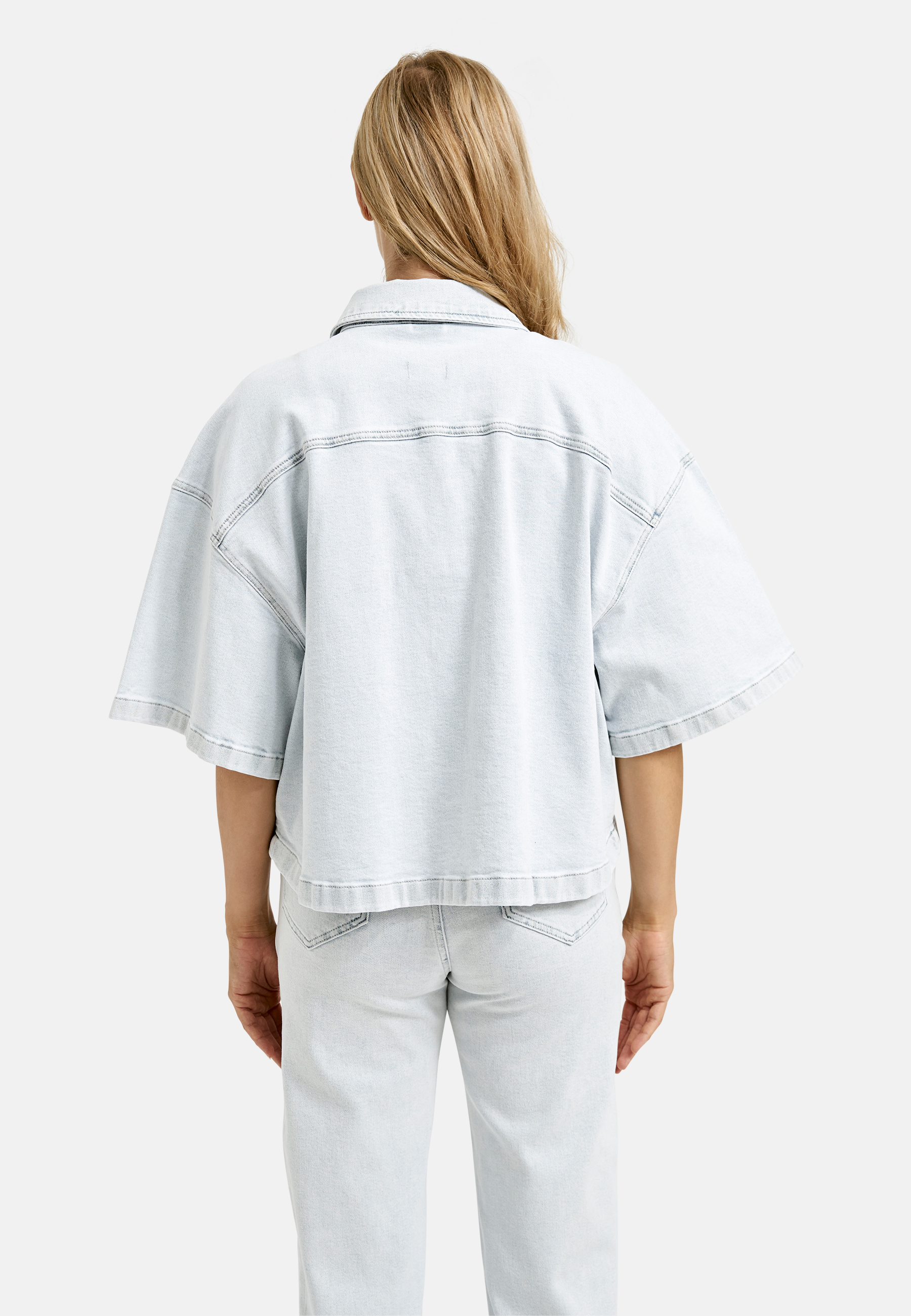 Boxy Jacket light denim