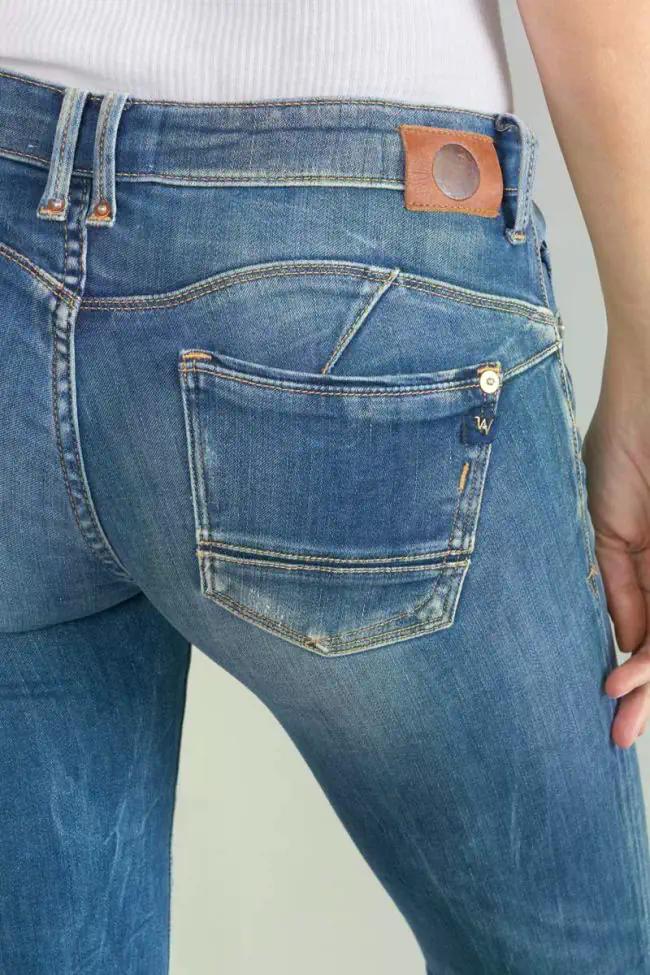 Jeans pulp slim Fino 7/8 destroy vintage blau Nr.3