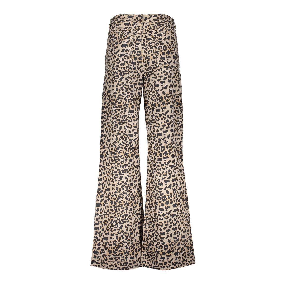 Jeans Leopardendruck