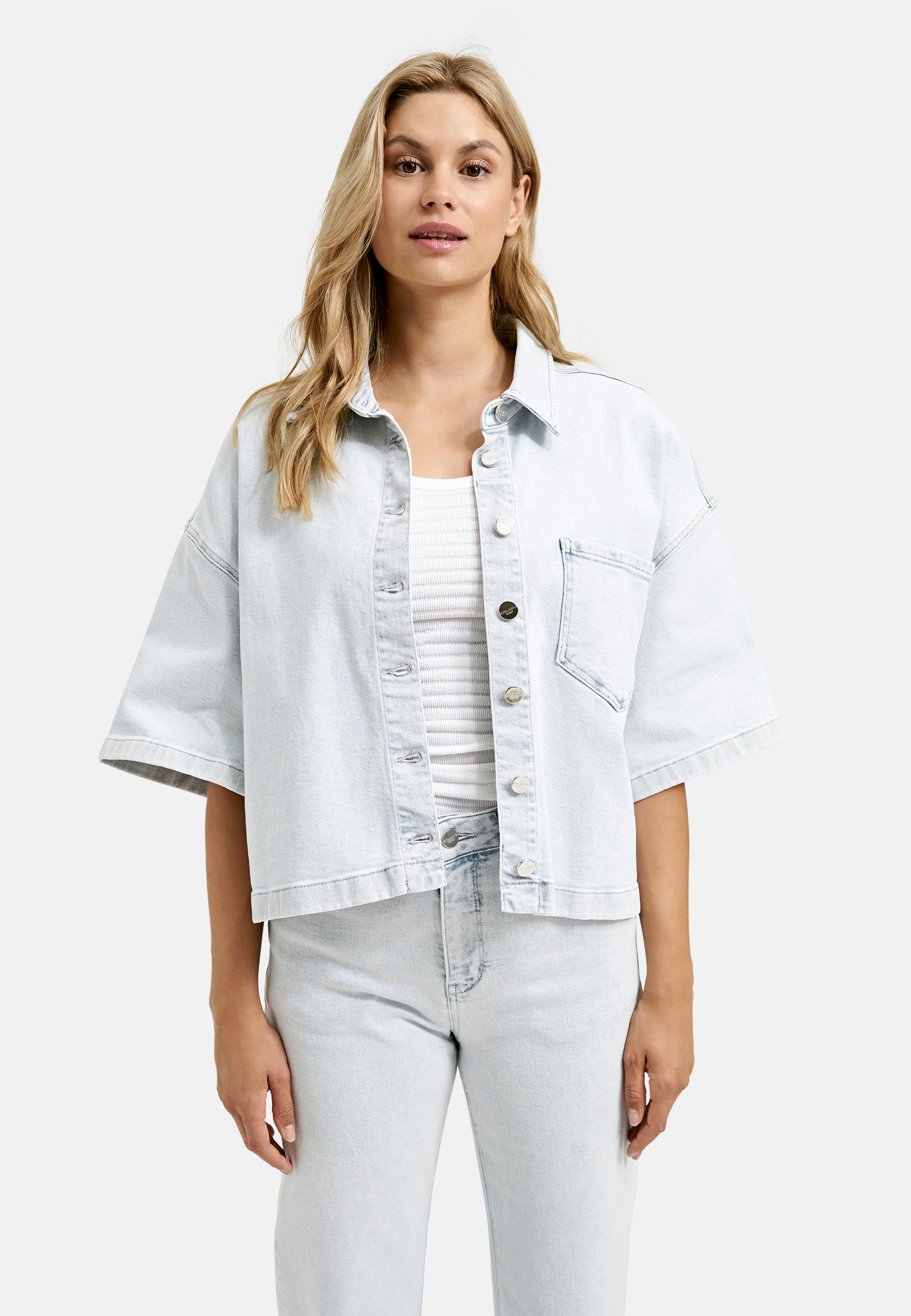 Boxy Jacket light denim