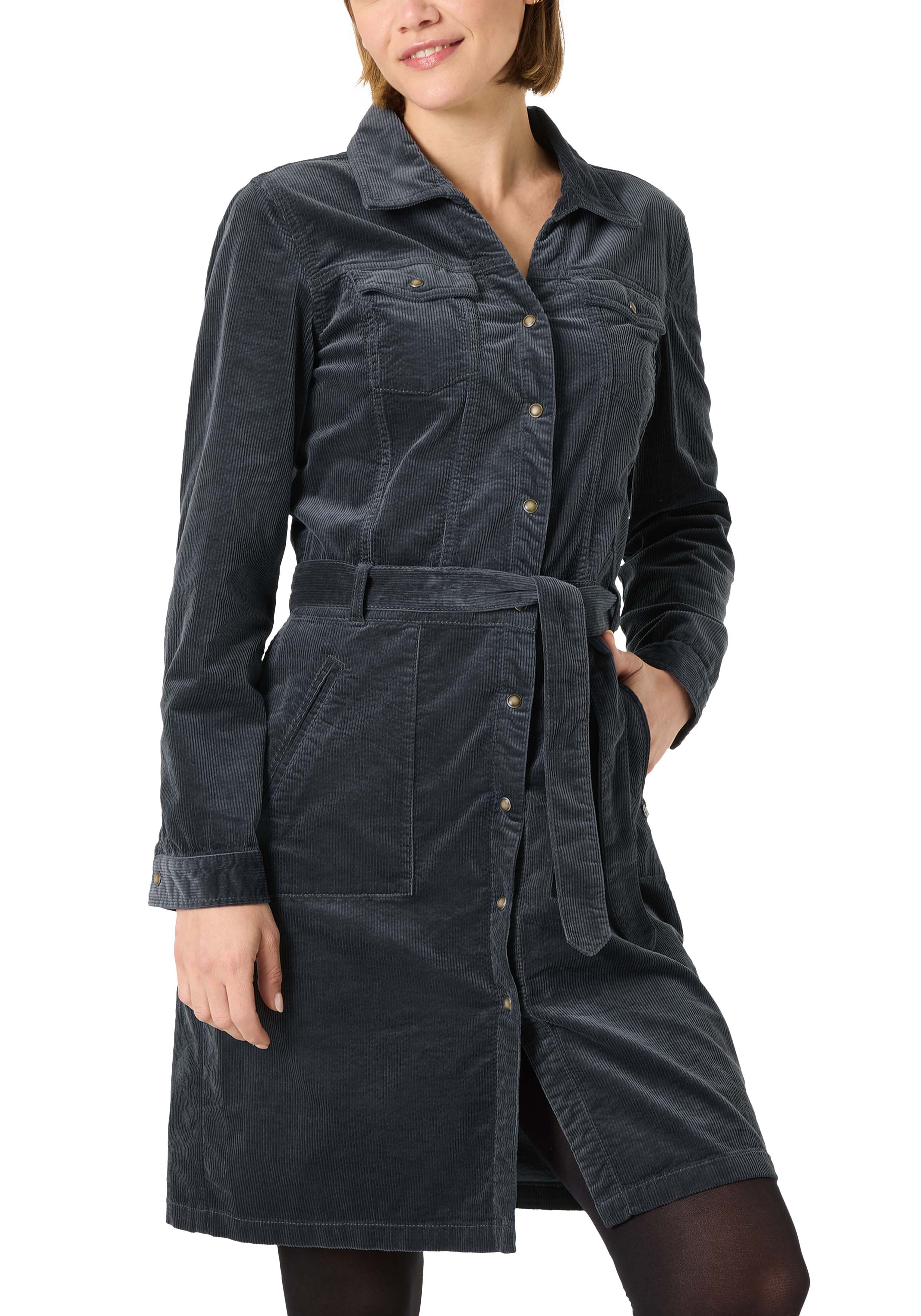 Cordhemdkleid
