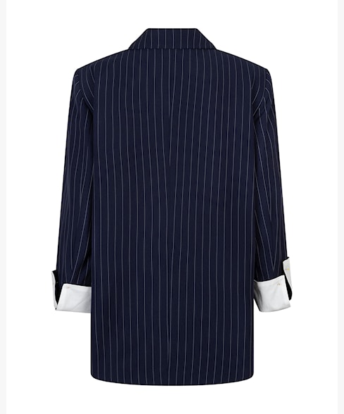 Blazer Palazzo Pinstripe