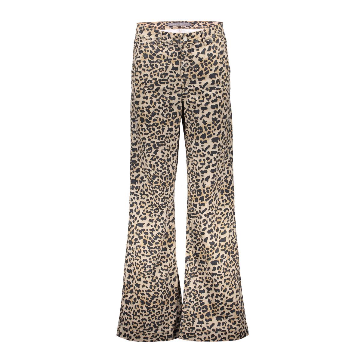 Jeans Leopardendruck
