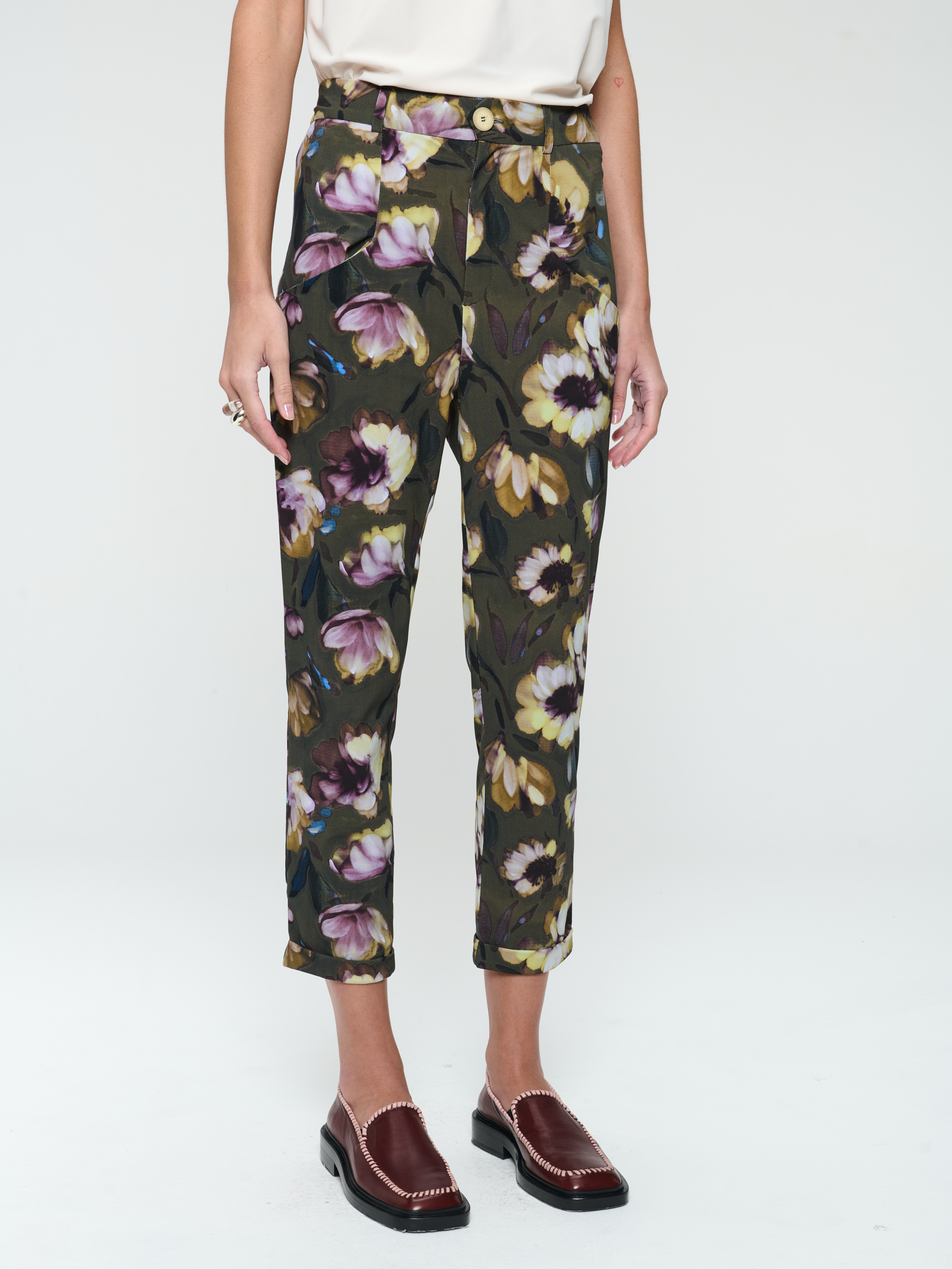  Zella pants print technical jersey