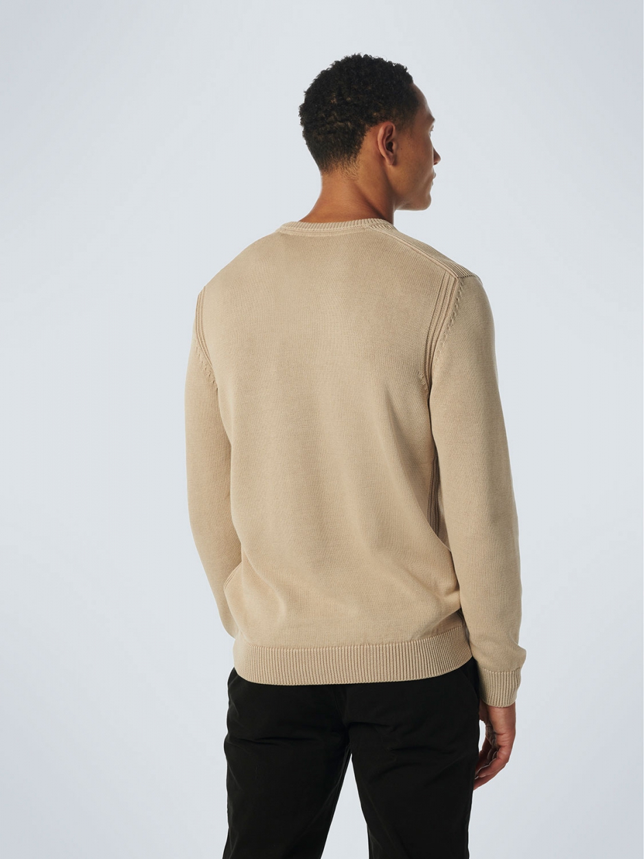 Pullover Crewneck Relief Garment Dyed + Stone Washed 