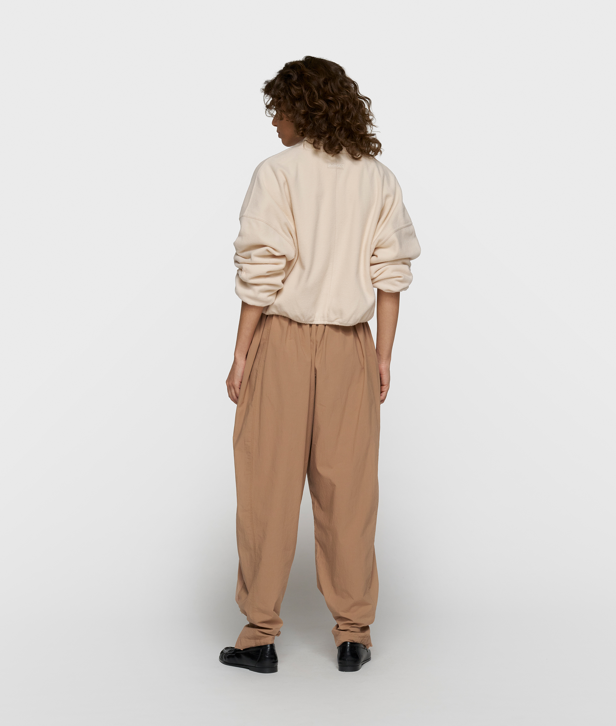  brushed baseball cardigan
