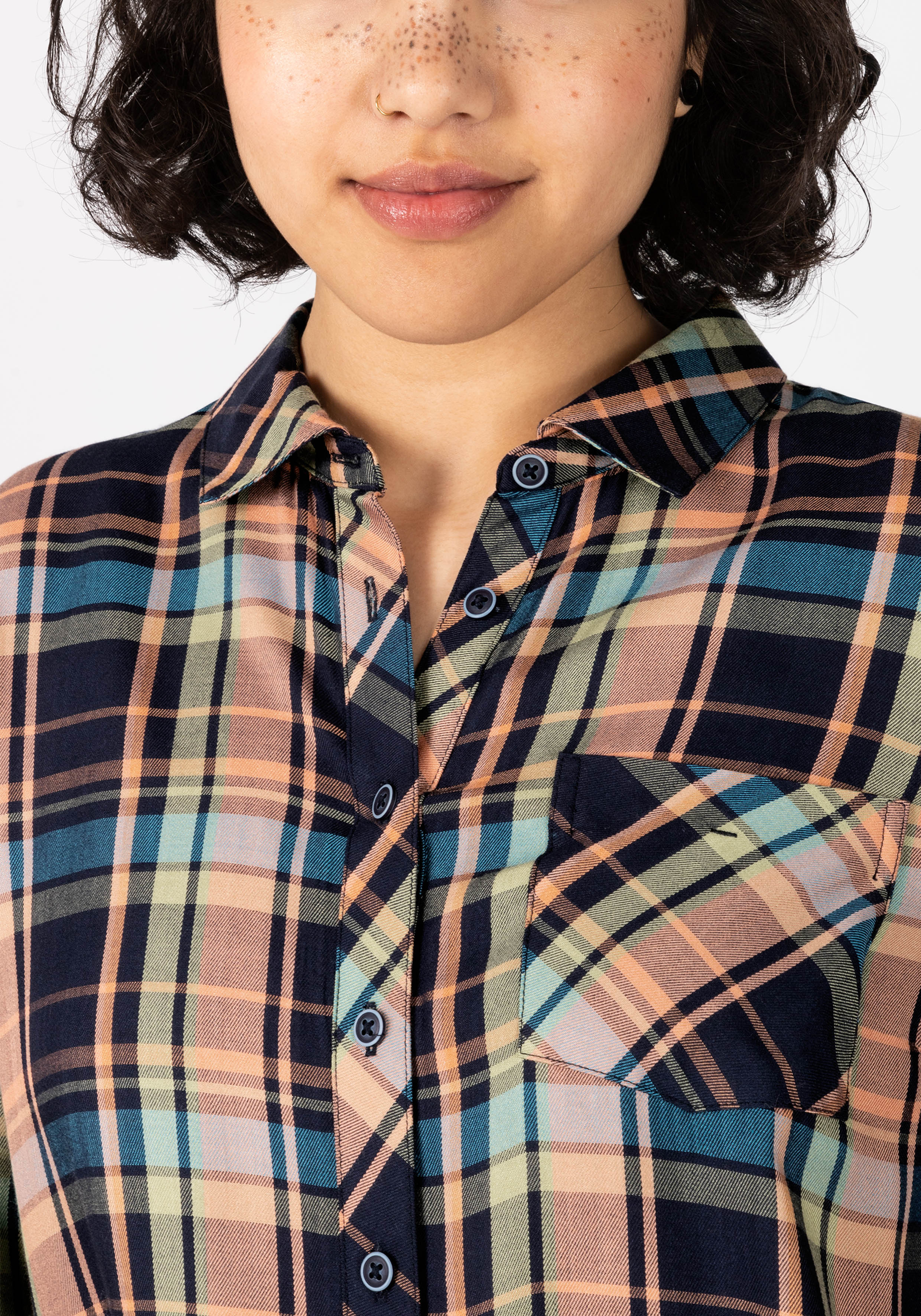 Boyfriend Fit Blouse