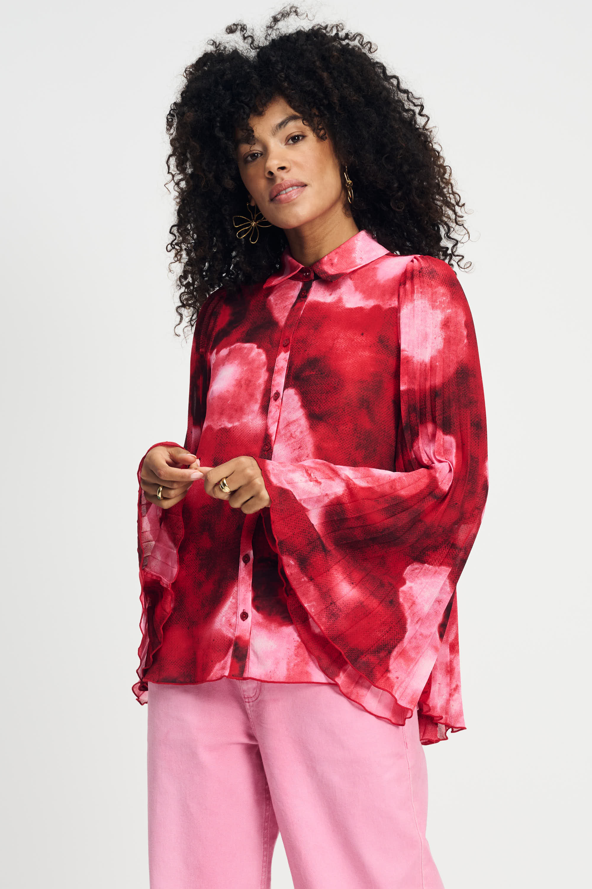  BLOUSE - Summer Bliss Red