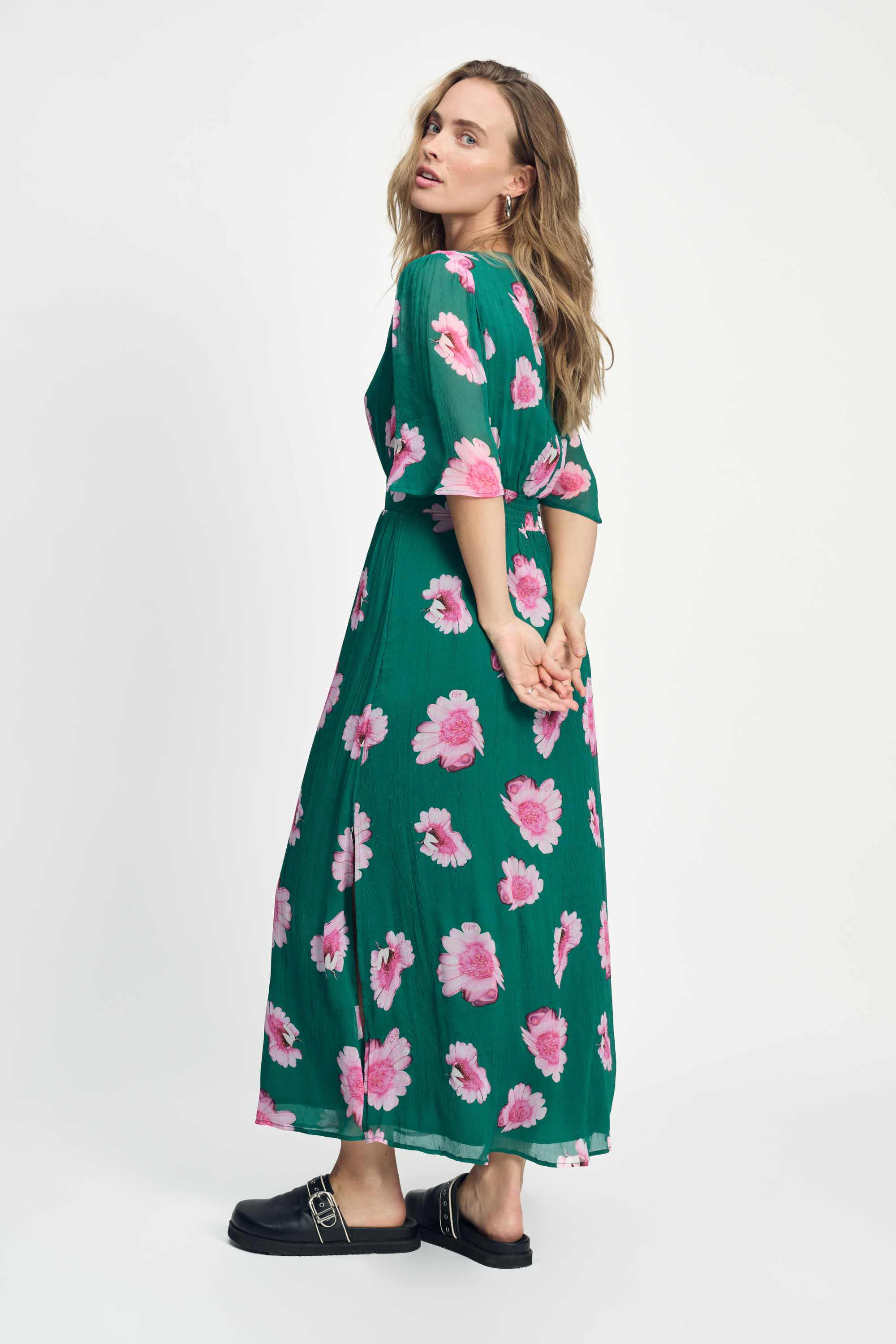 DRESS - Meadow Flowers Green